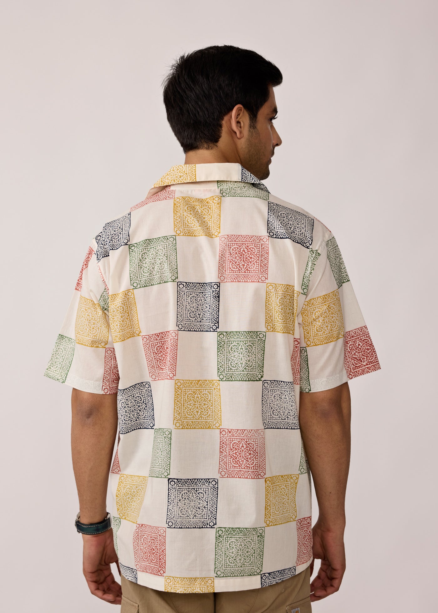 Club Half Sleeves Shirt-Multi Color