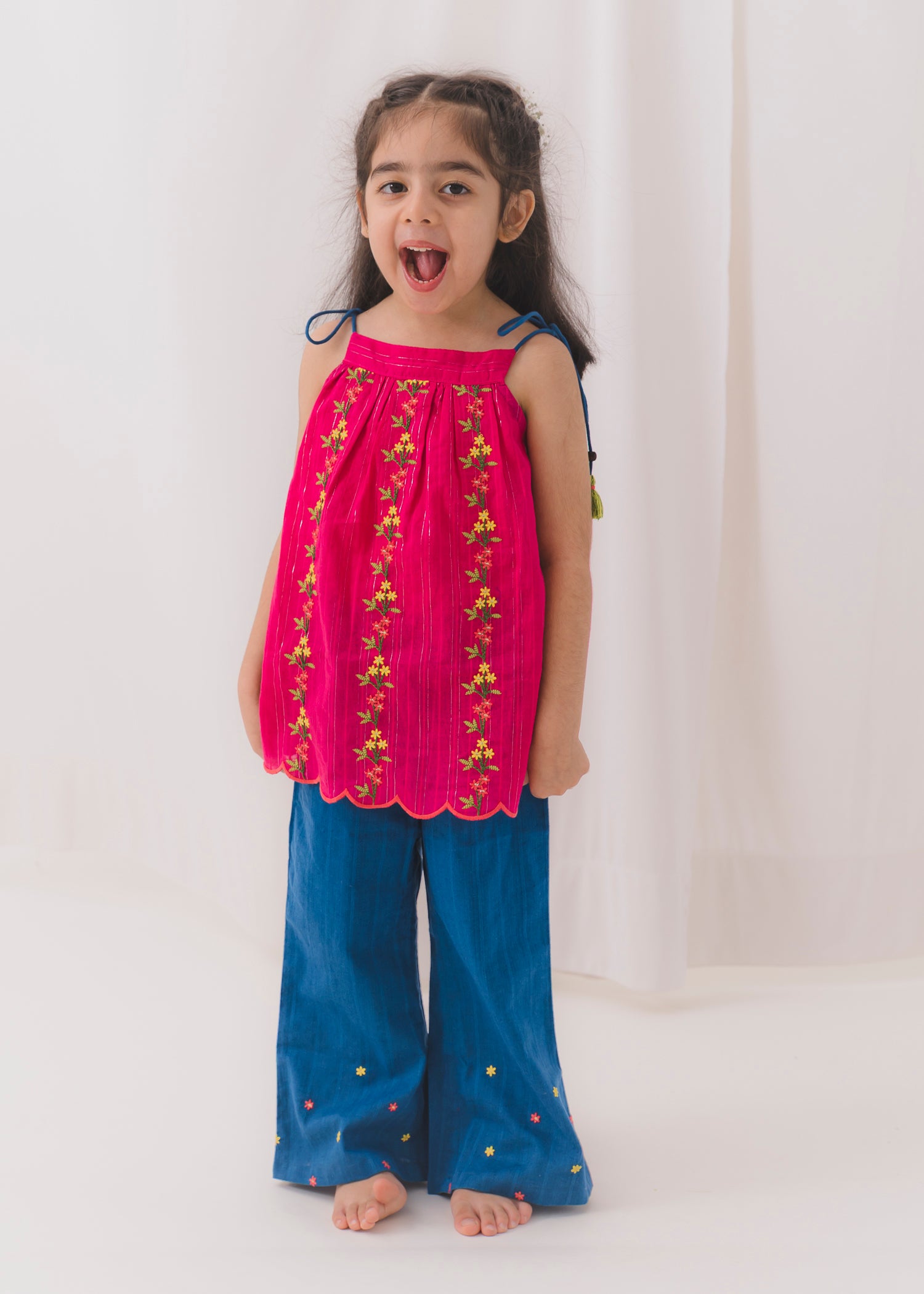 Strappy Top & Pant Set Girls (2-12Yrs)