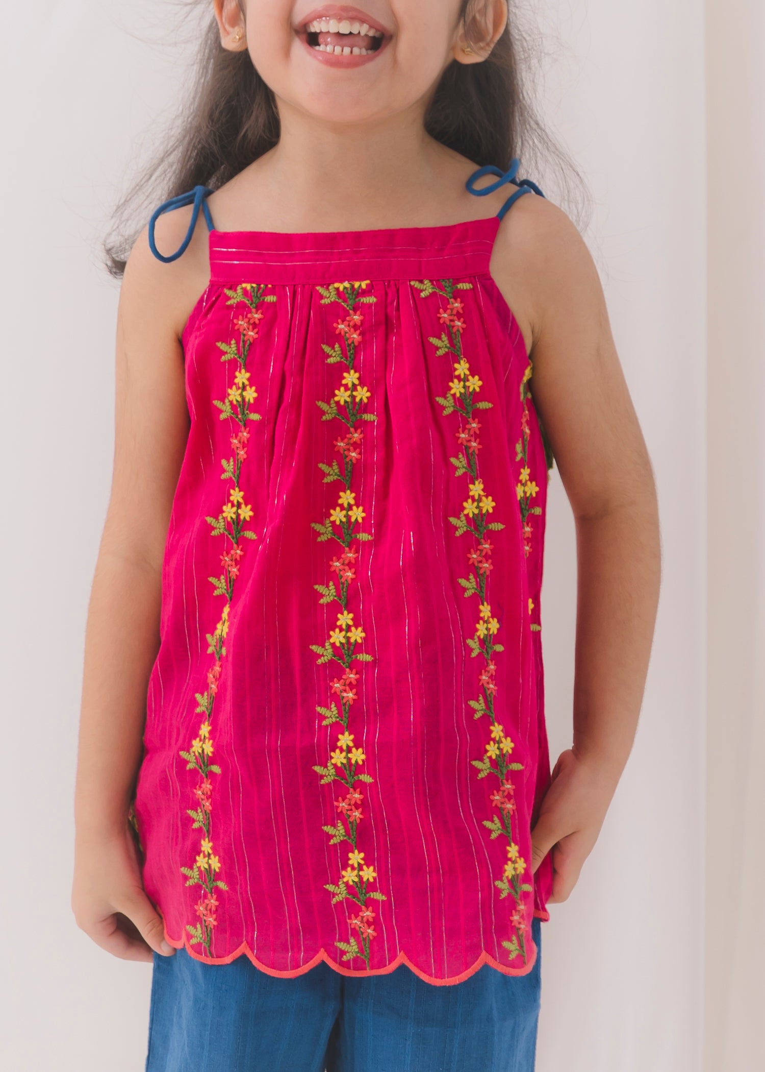 Strappy Top & Pant Set Girls (2-12Yrs)