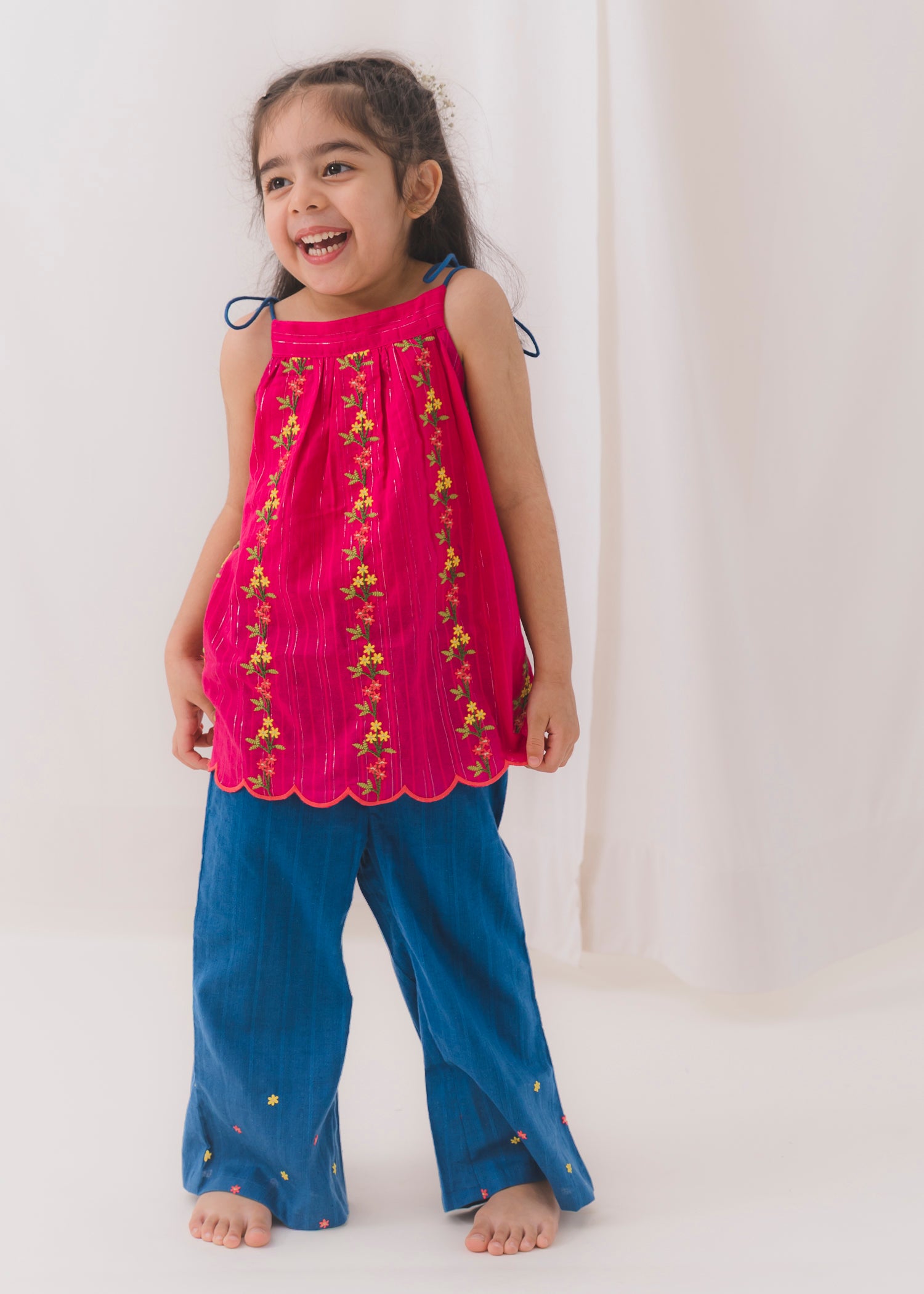 Strappy Top & Pant Set Girls (2-12Yrs)