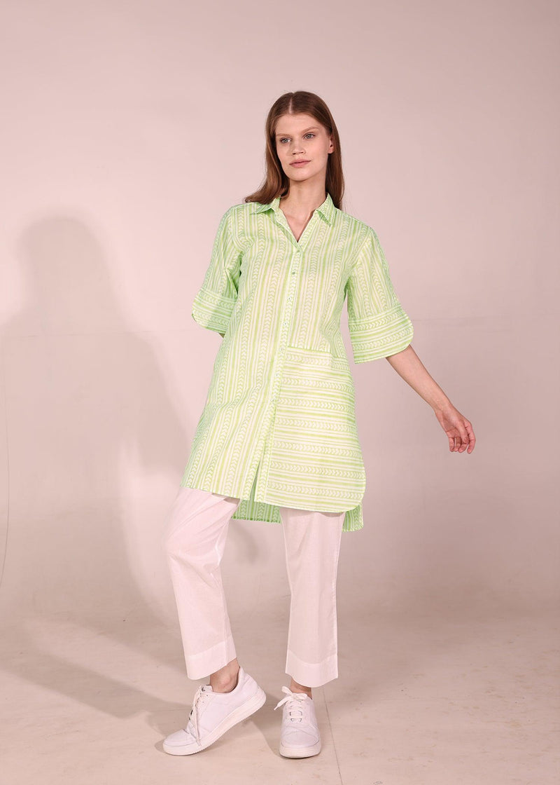 Jali Shirt Dress
