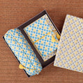 Tiles Aqua & Yellow Stationery Gift Set