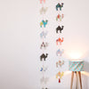 Multicolor Handmade Paper Camel Dangler Set of 2