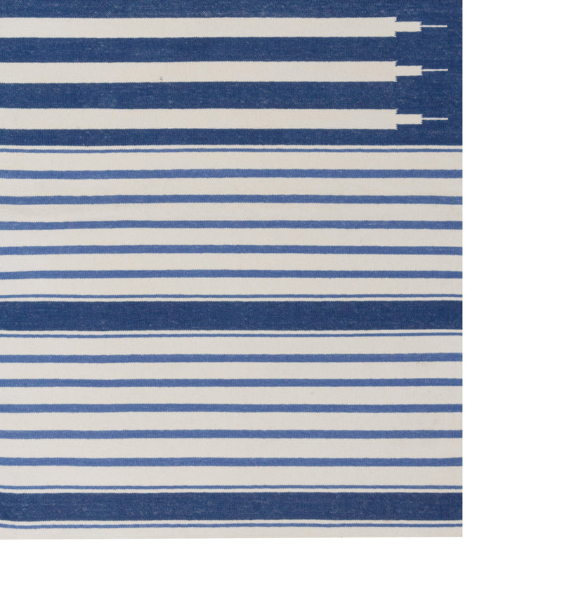 Blue & White Heritage Blues Rug