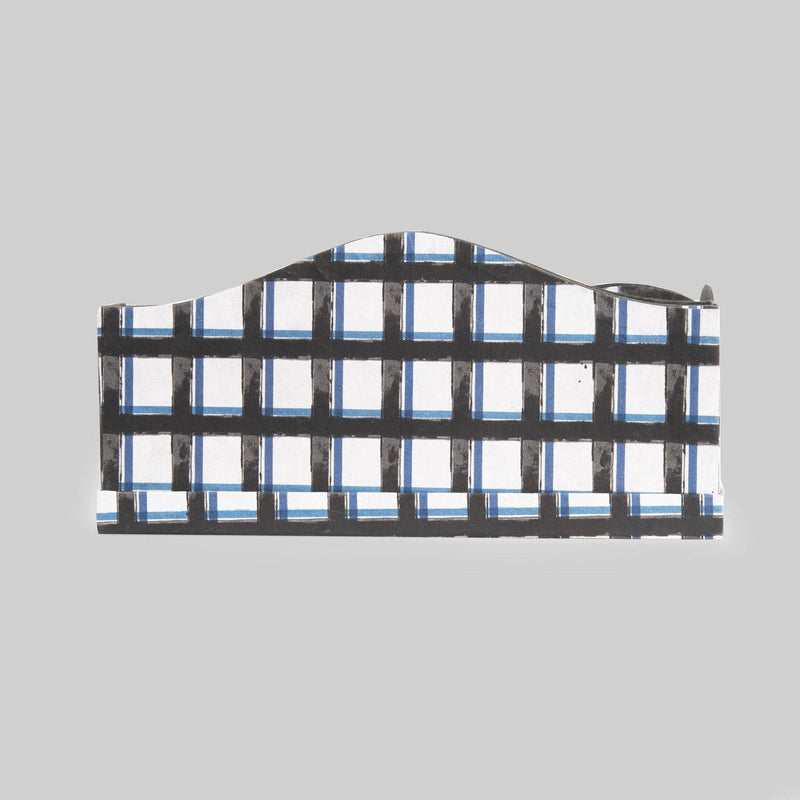 Black & White Collapsible Desk Organiser