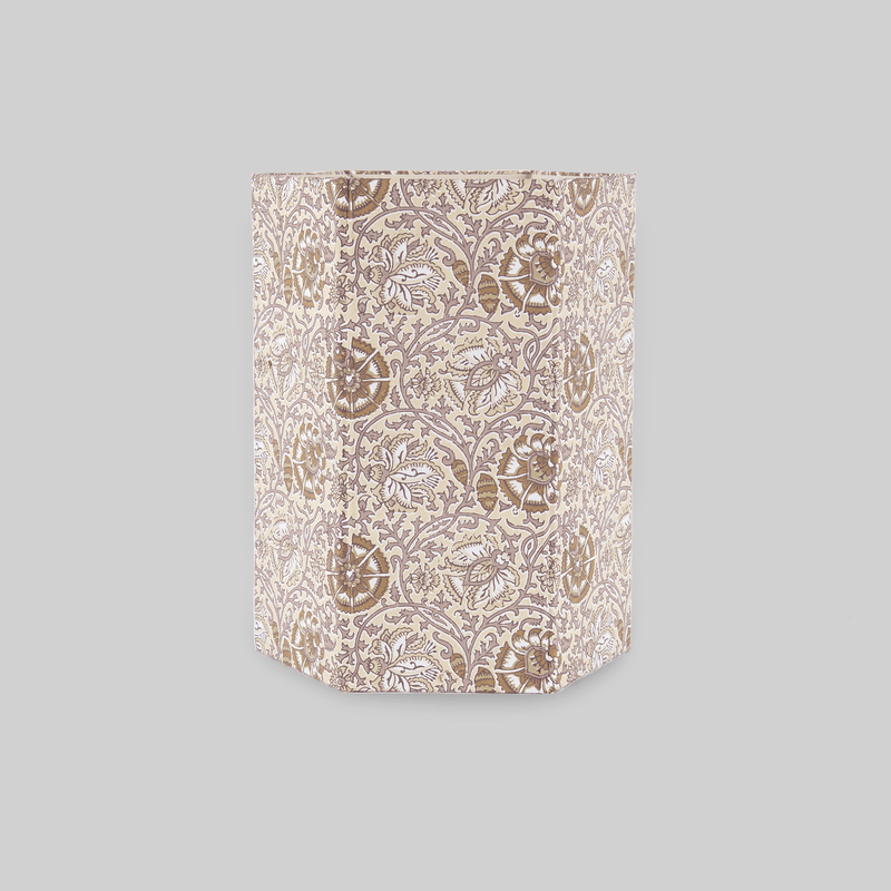 Block Story Jaal Beige Collapsible Storage Bin