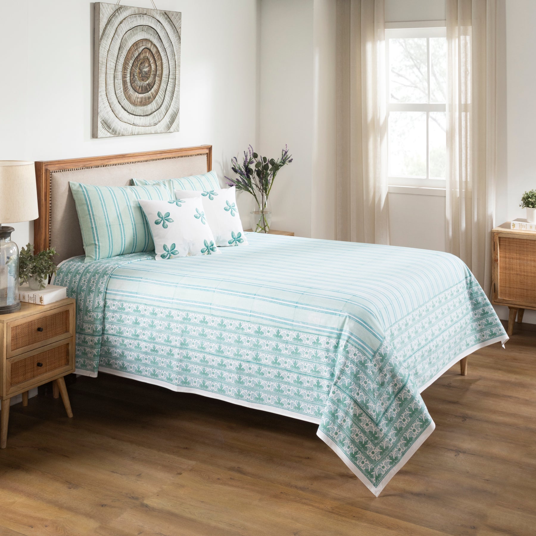 Temple Tree Cotton Bedcover