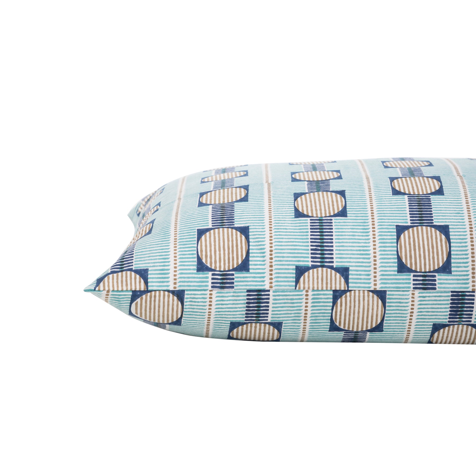 Moon Stripe Pillow Cover