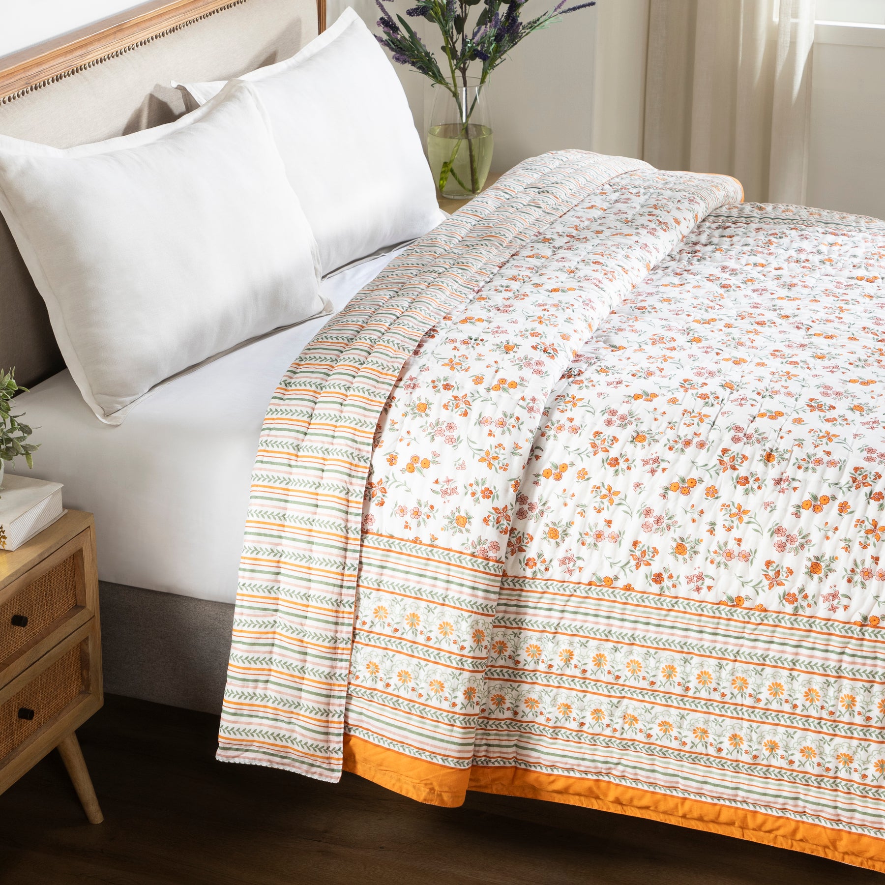 Floral Bouquet Extra Cotton Quilt