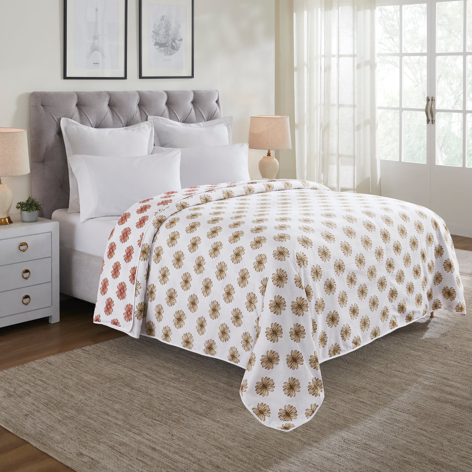 Luna Cotton Dohar-Brown