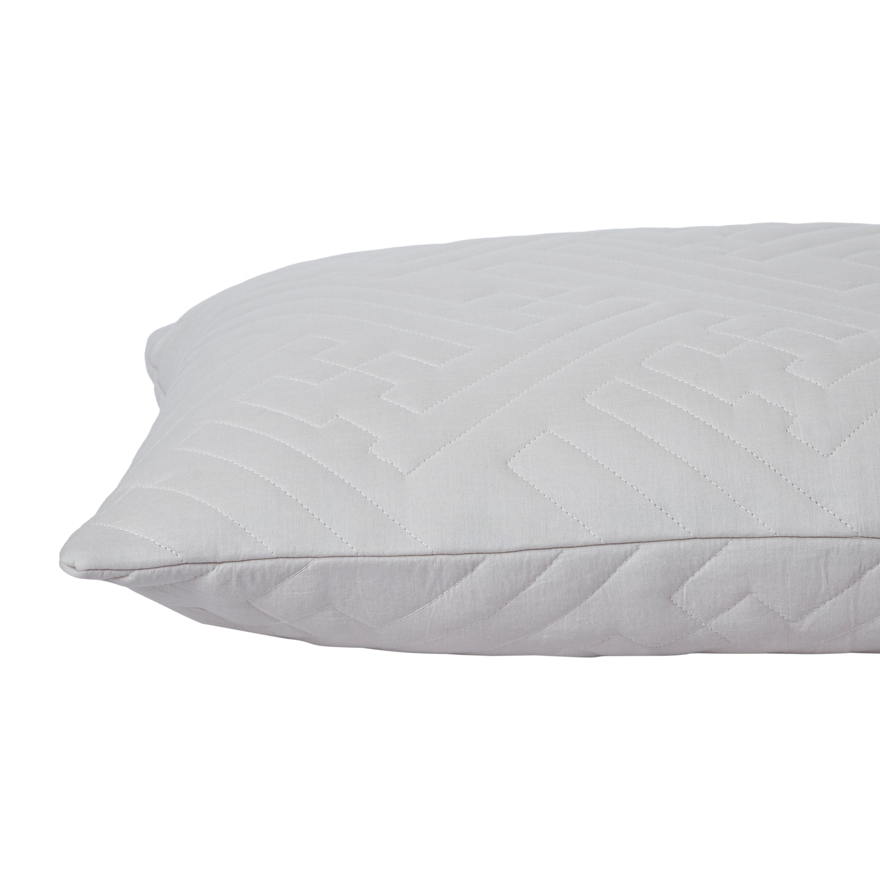 Quilted Bed Cover Set with Pillow Covers-Grey