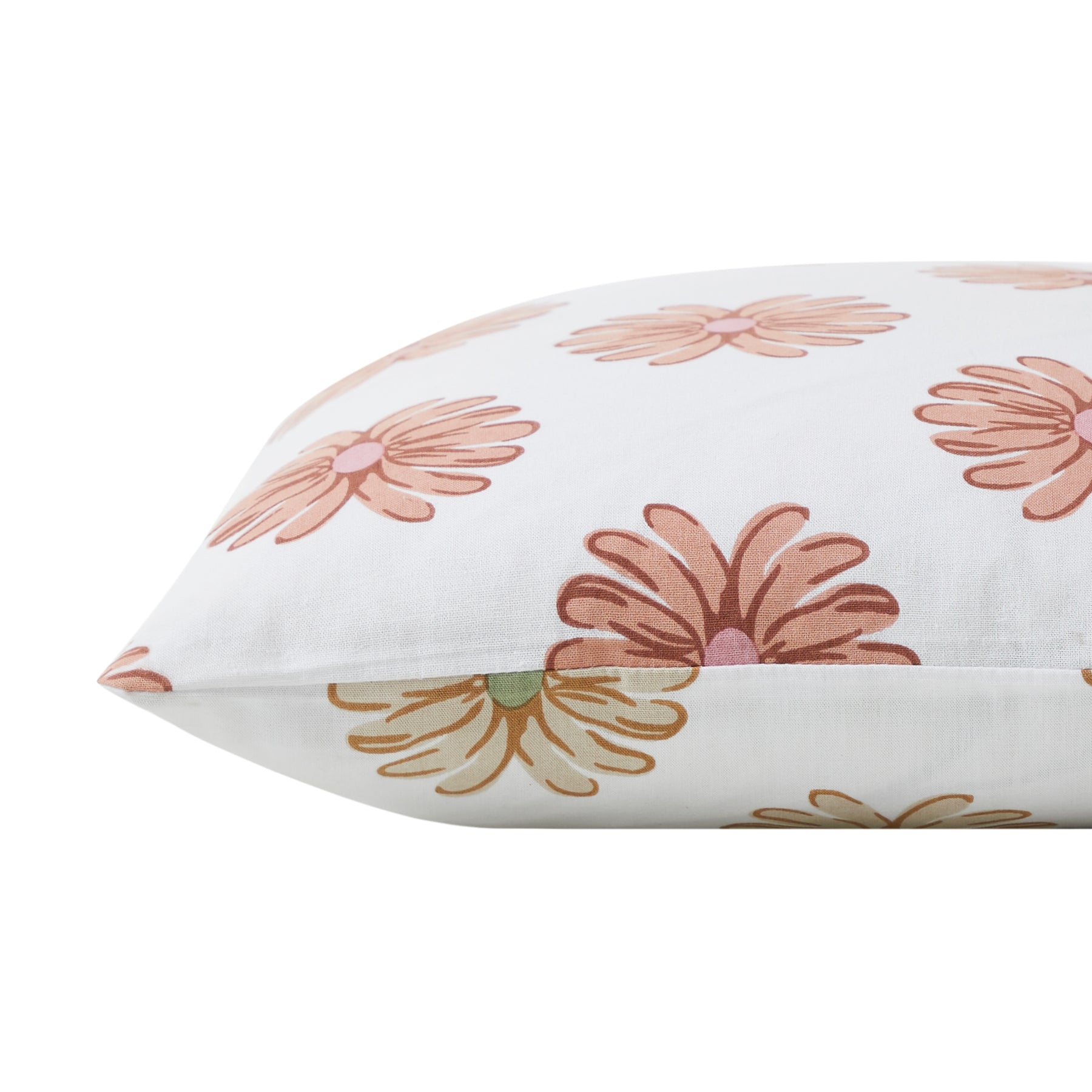 Luna Cotton Cushion Cover – Brown