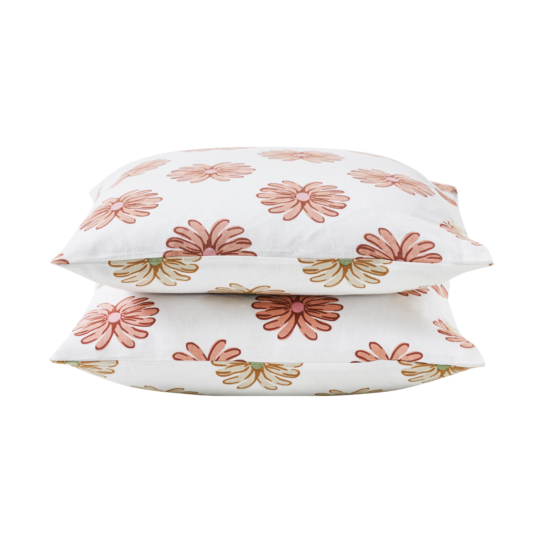 Luna Cotton Cushion Cover – Brown