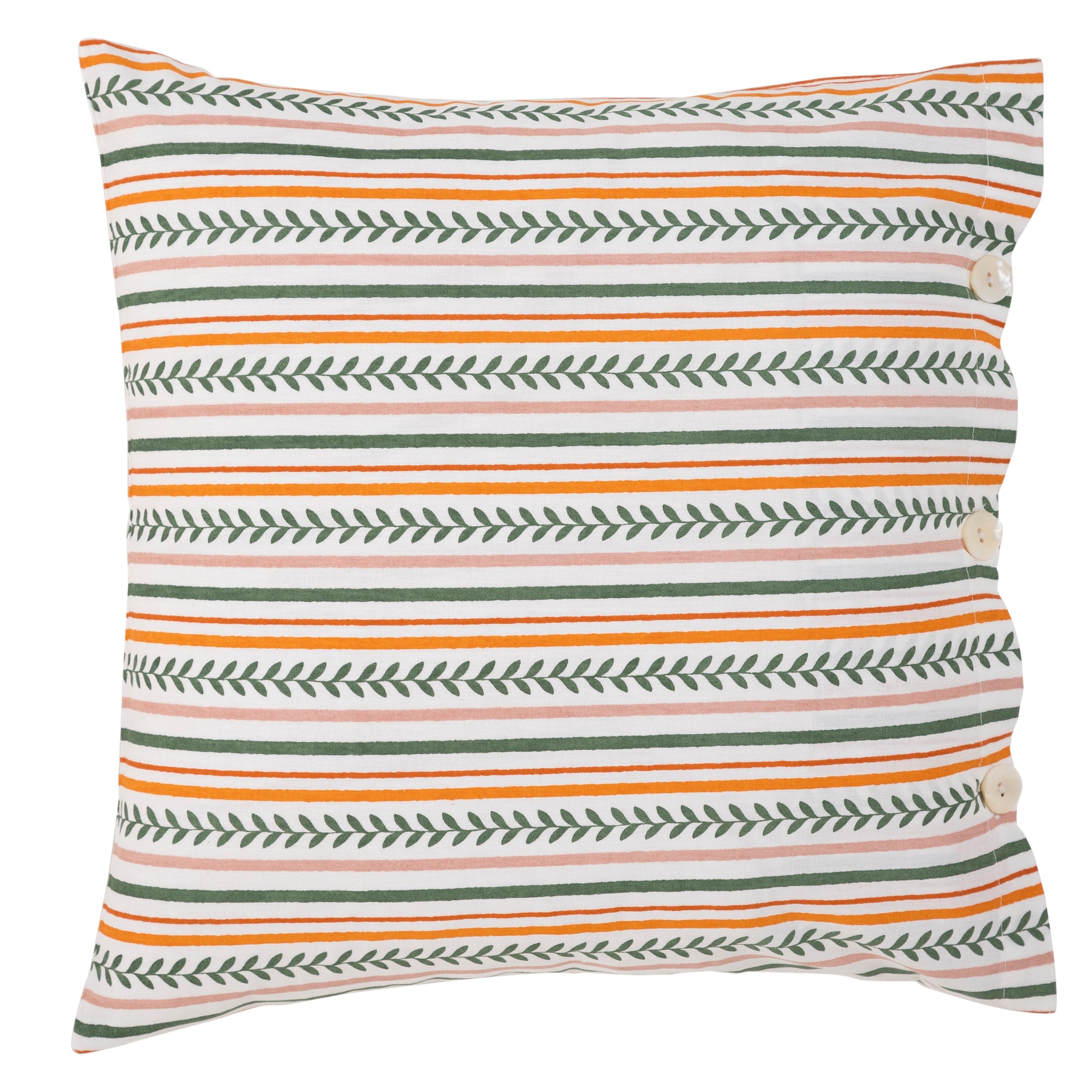 Floral Bouquet Cotton Cushion Cover