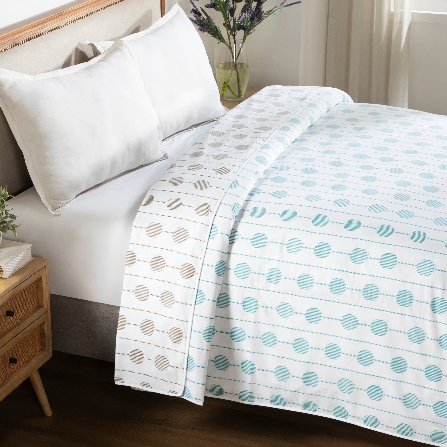 Moon Stripe Cotton Dohar