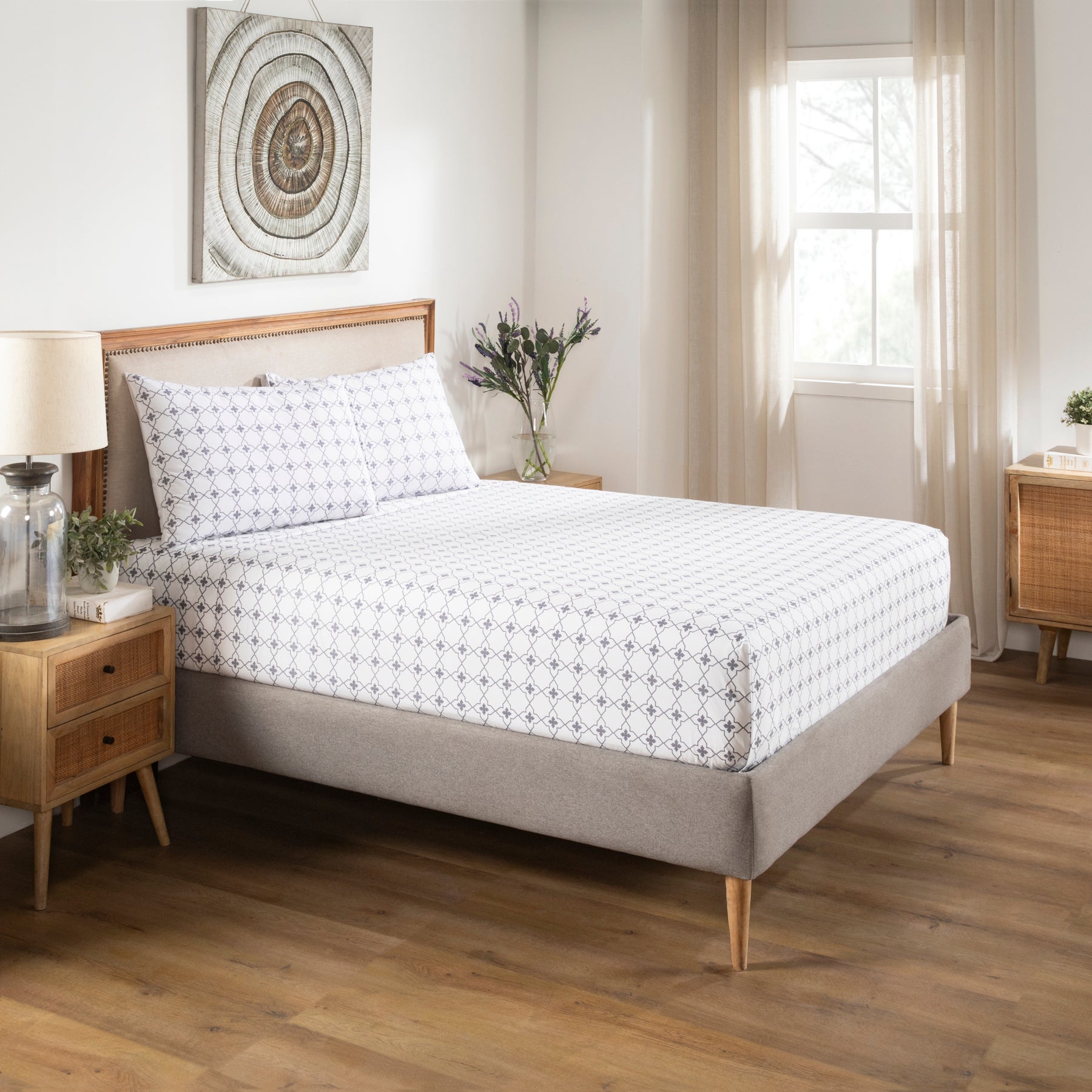 Herbaceous Garden Cotton Bedsheet