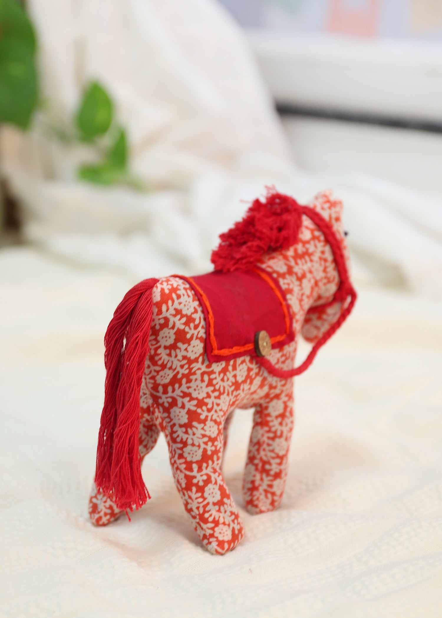 Horsie Horse Plush Toy-Orange