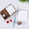 Multicolor DIY Blockprinting Kit for Napkins in Elephant