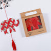 Multicolor Handmade Paper Elephant Dangler Set of 2