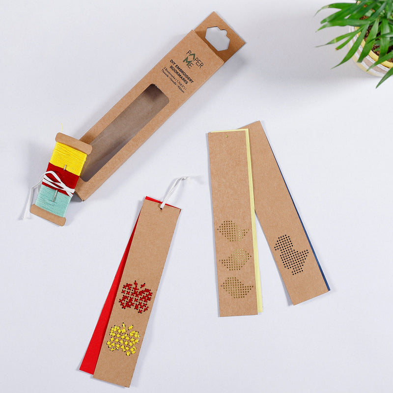 Multicolor DIY Embroidery Kit for Bookmarks