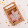 Pink & Dark Pink Lotus Floor Décor Set of 4