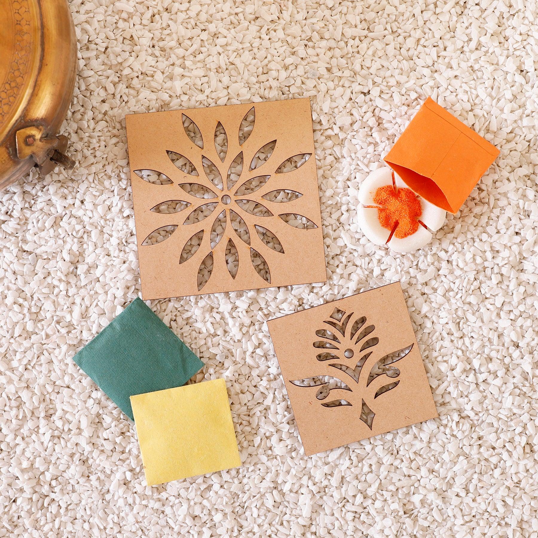 Multicolor DIY Rangoli