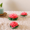 Pink Lotus Table Décor Set of 3