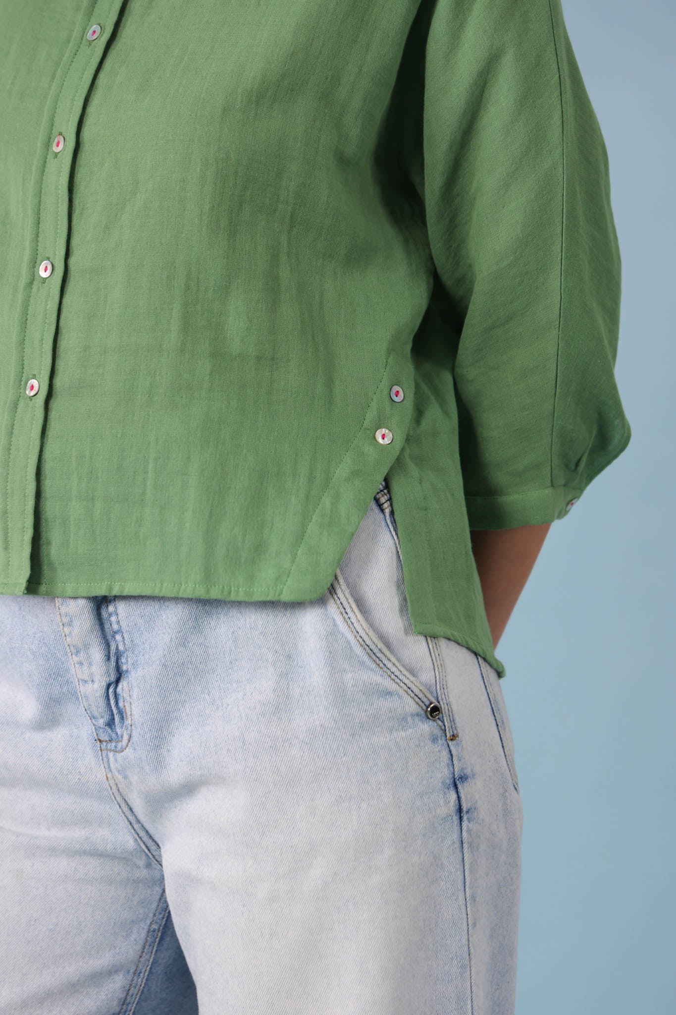 Dolman Sleeve Shirt – Turf Green