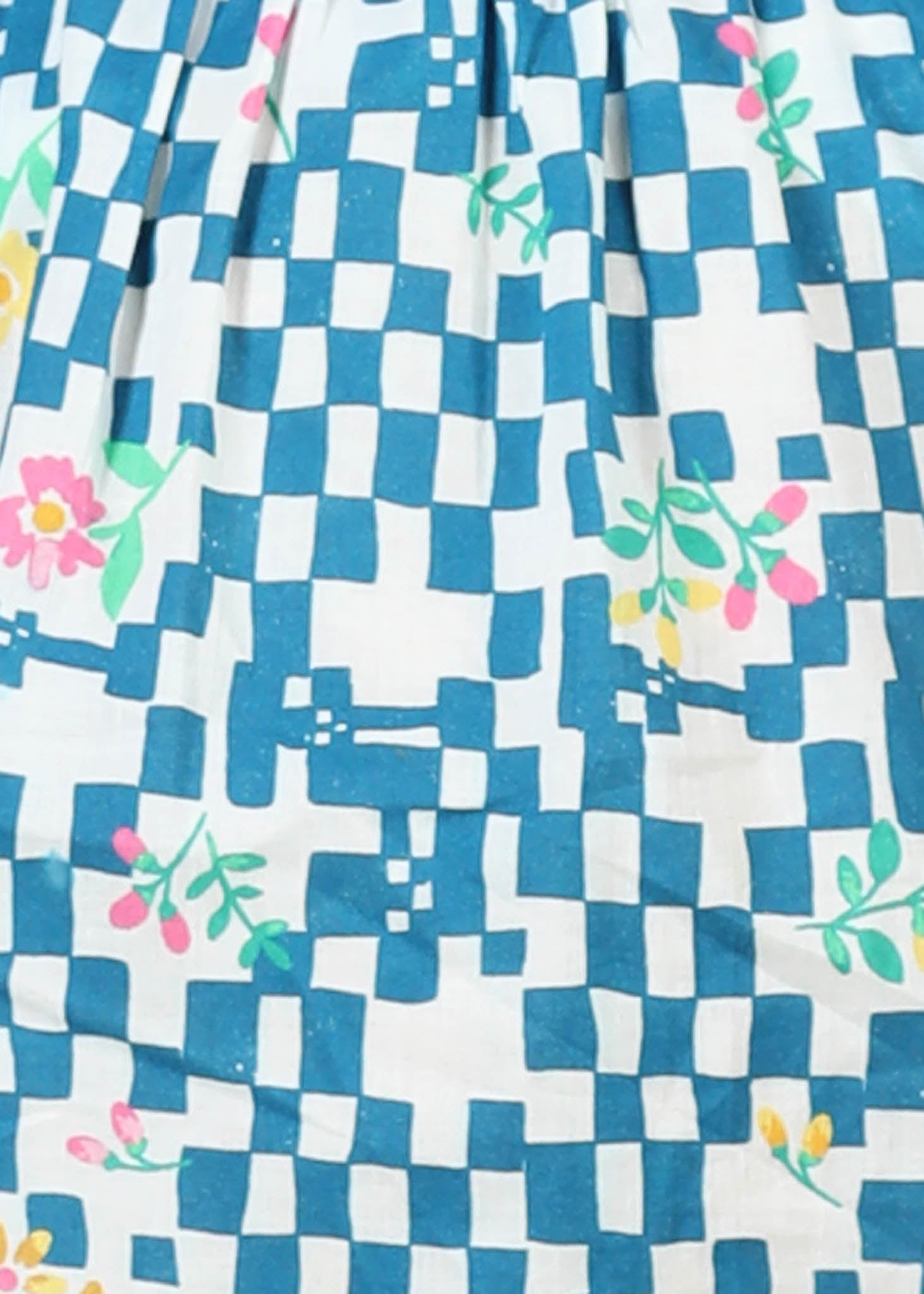 Ivy Cotton Top – Blue (6M–12 Yrs)