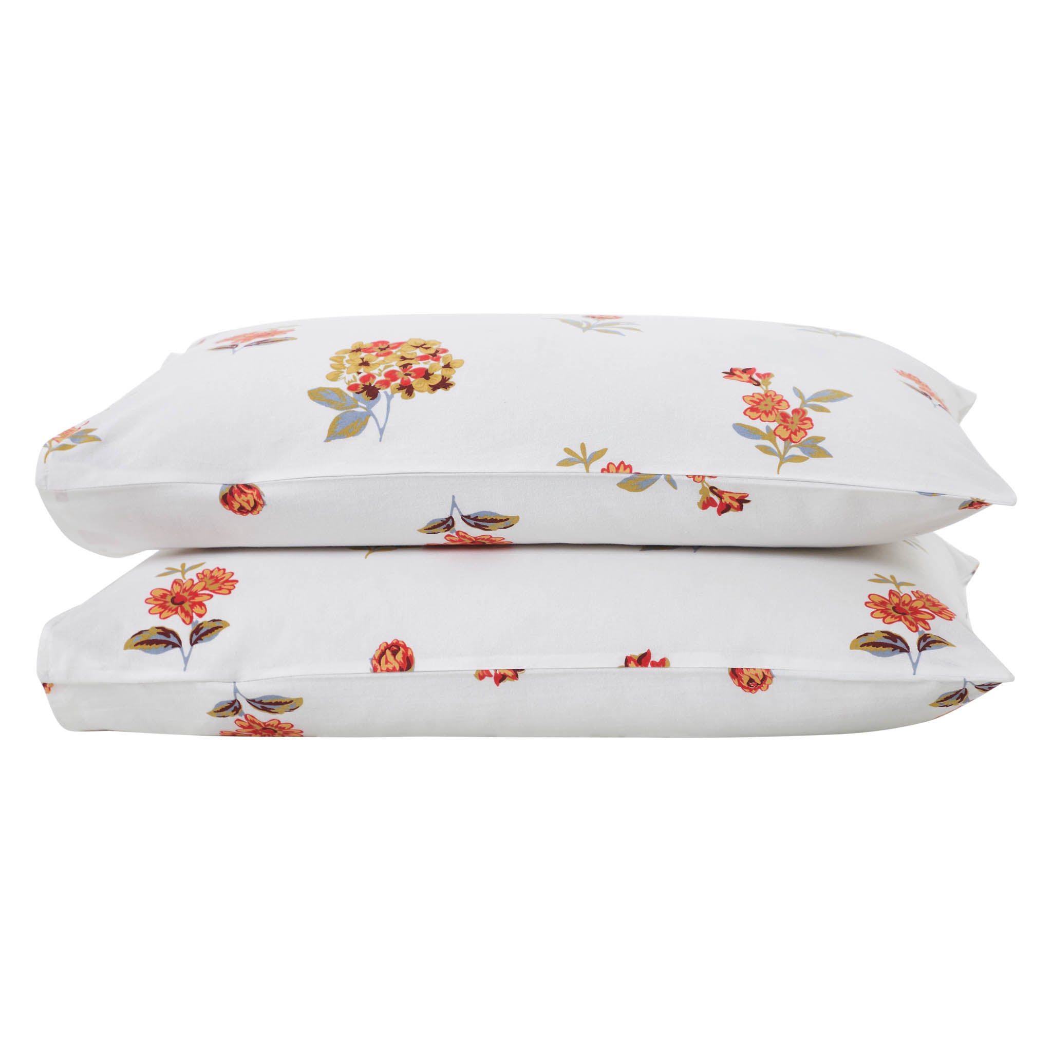 Tarangini Cotton Pillow Cover – Rust Brown