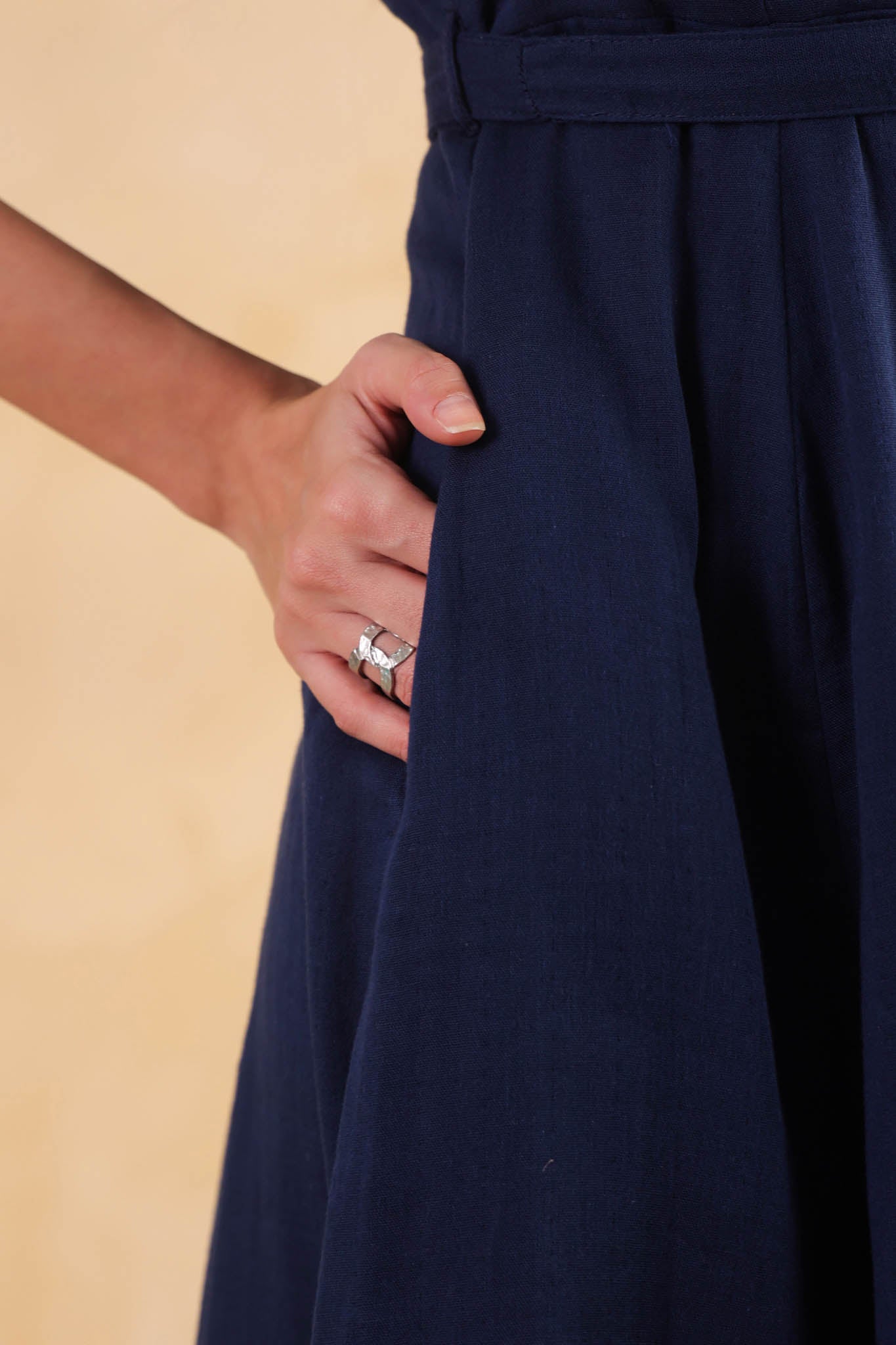 Aureline Dress – Navy Blue