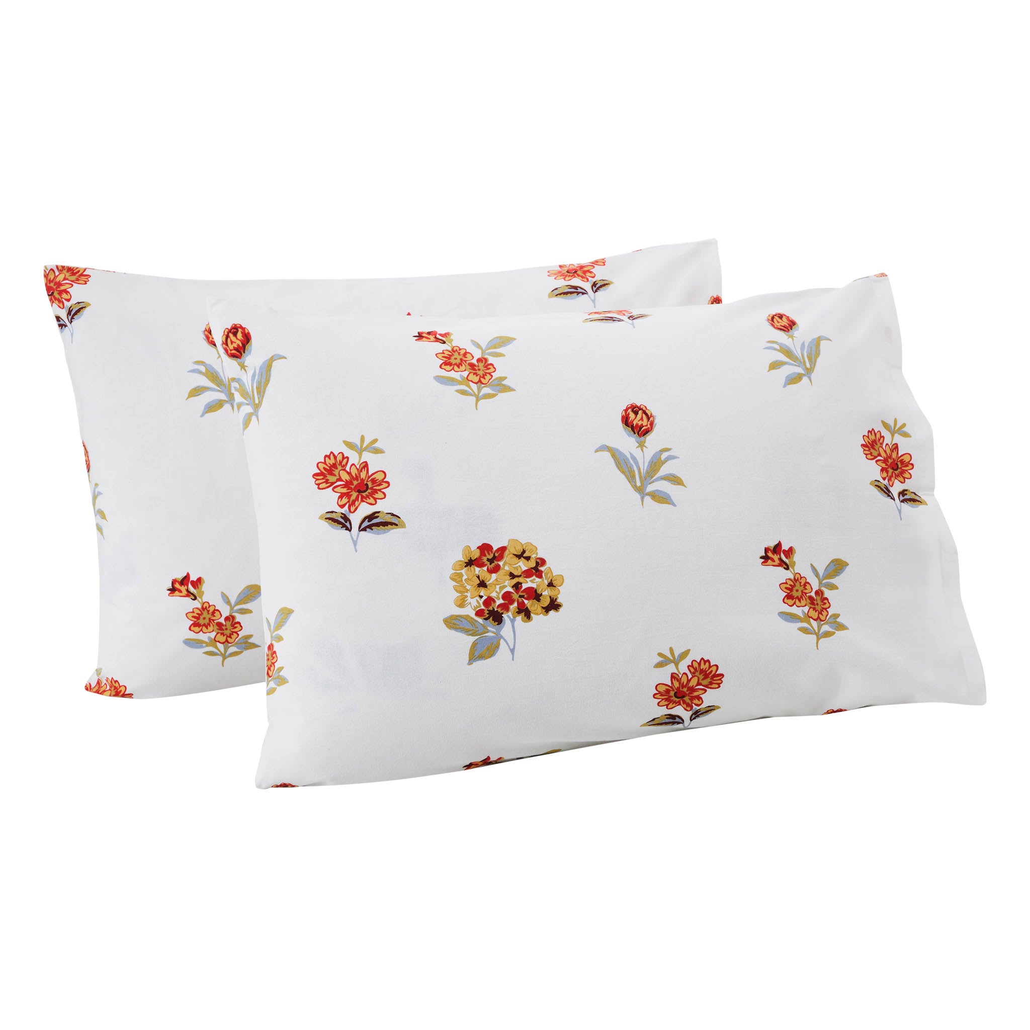 Tarangini Cotton Pillow Cover – Rust Brown