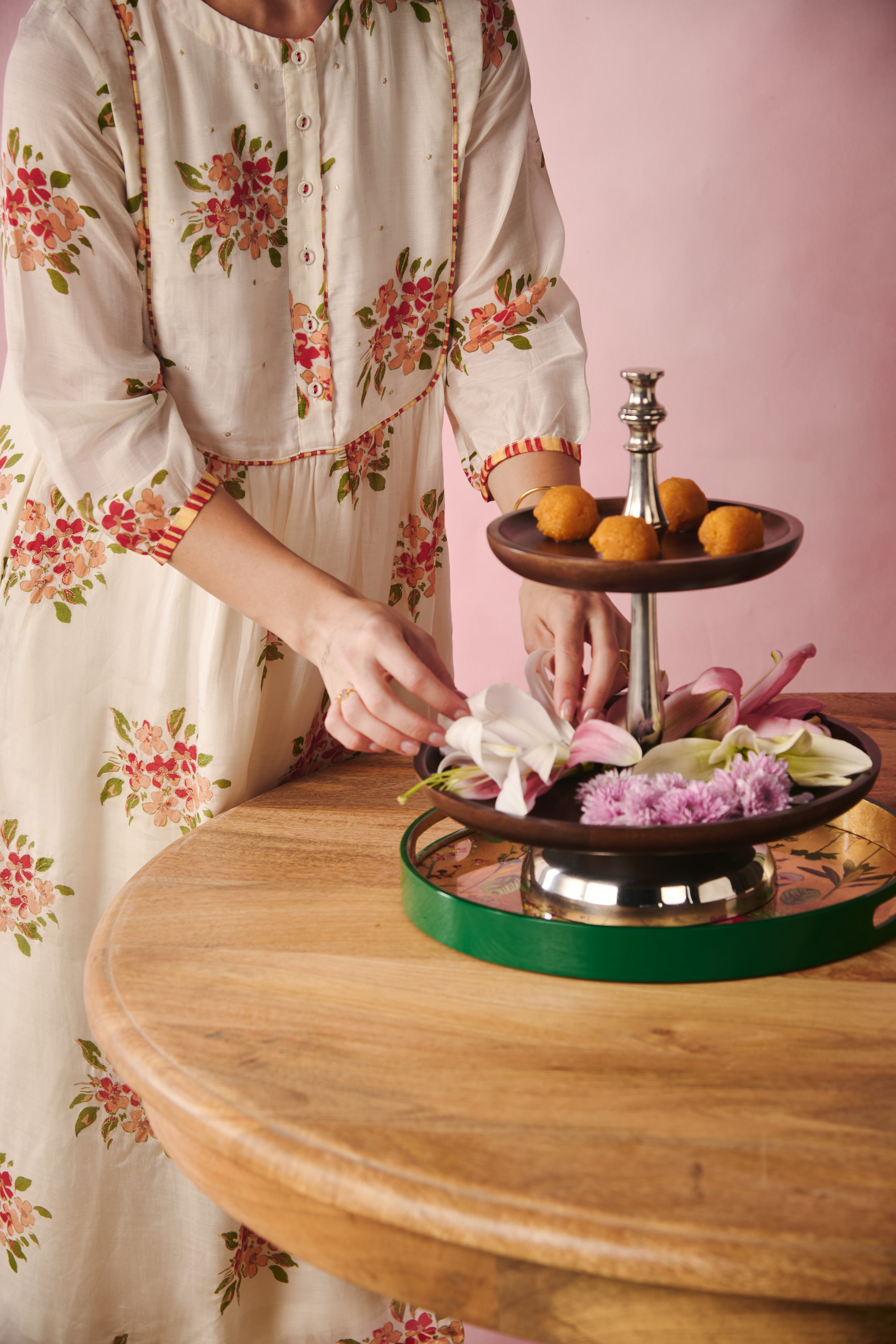 Kiara Kurta - Creme