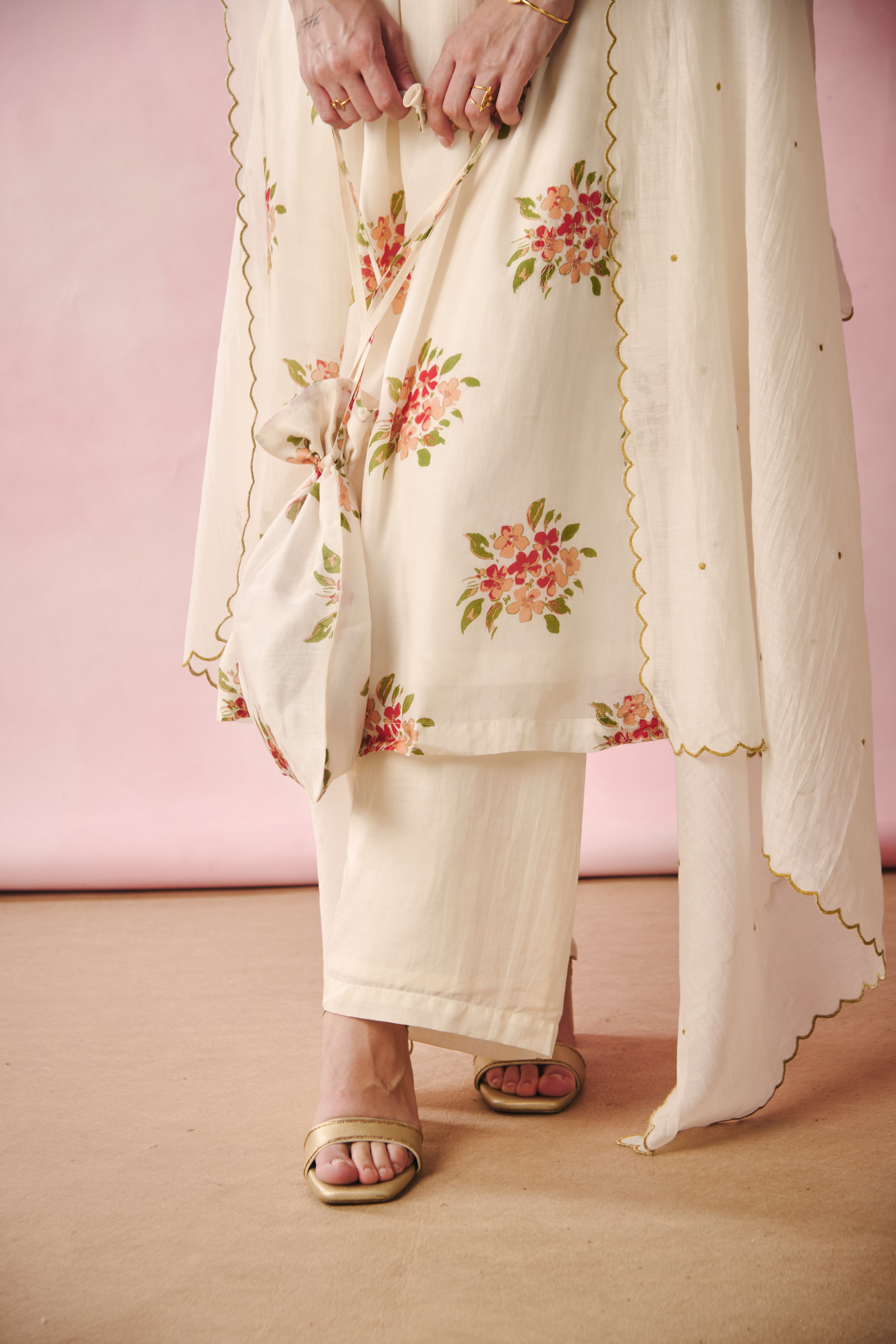 Kiara Kurta - Creme