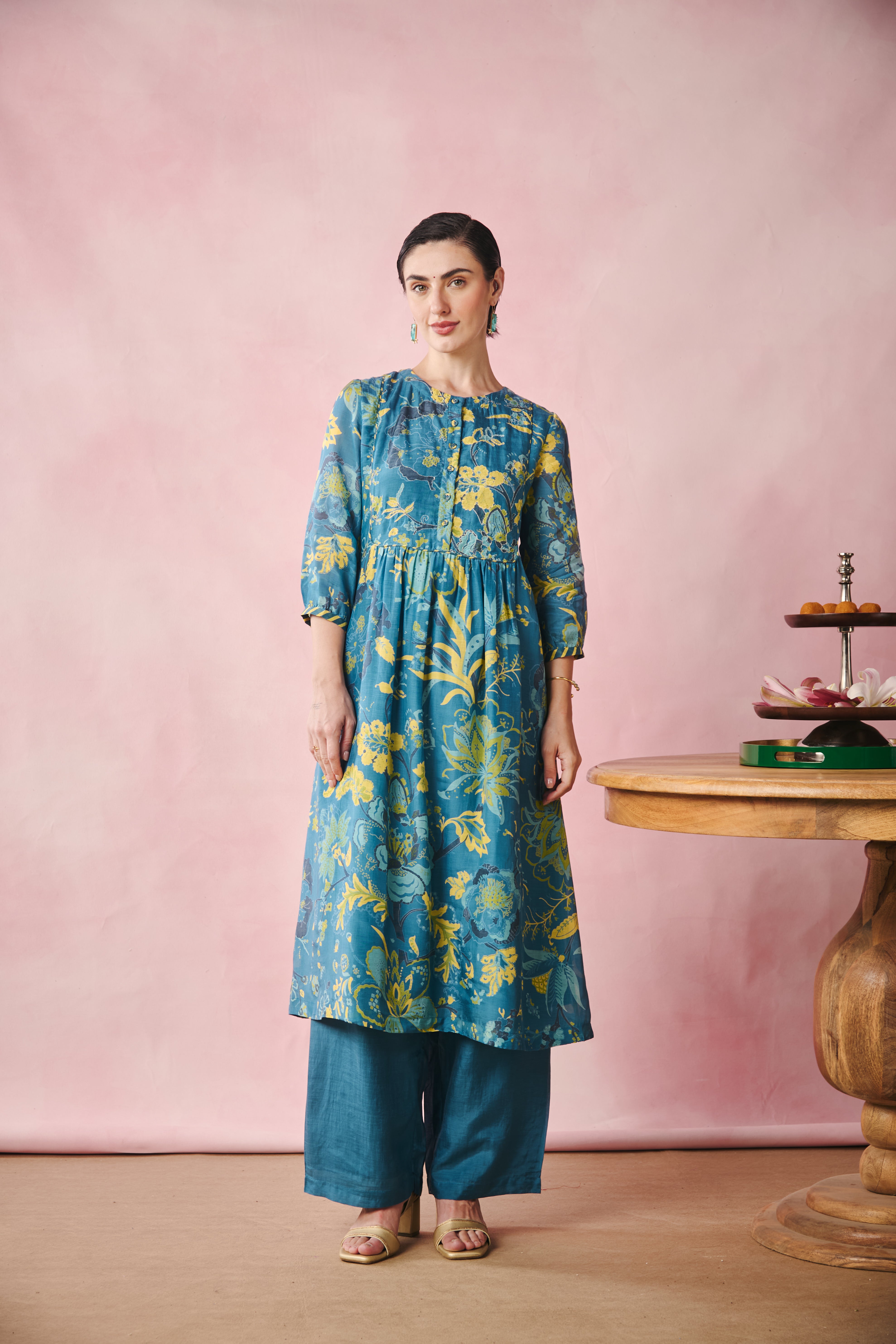 Kiara Kurta - Blue