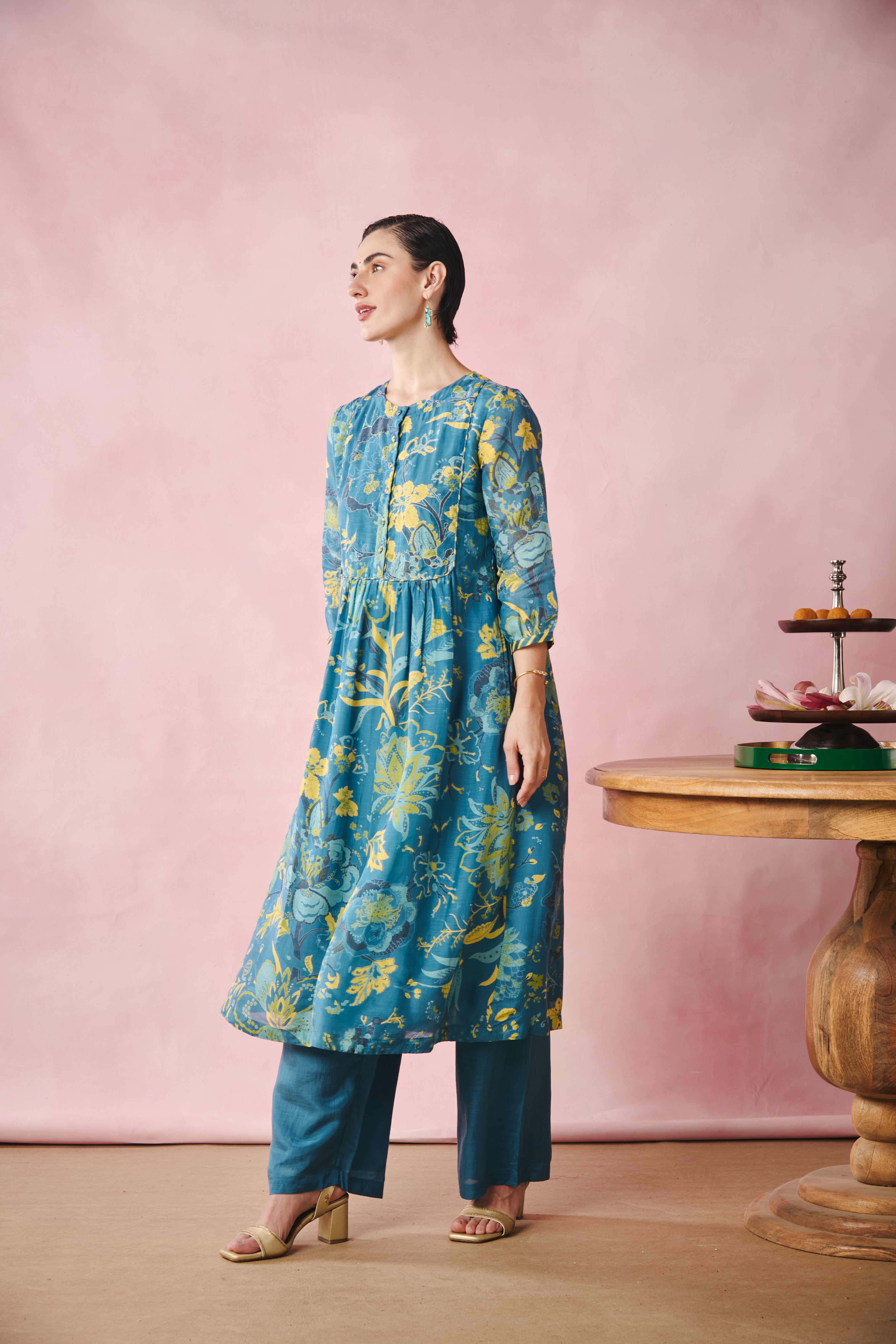 Kiara Kurta - Blue