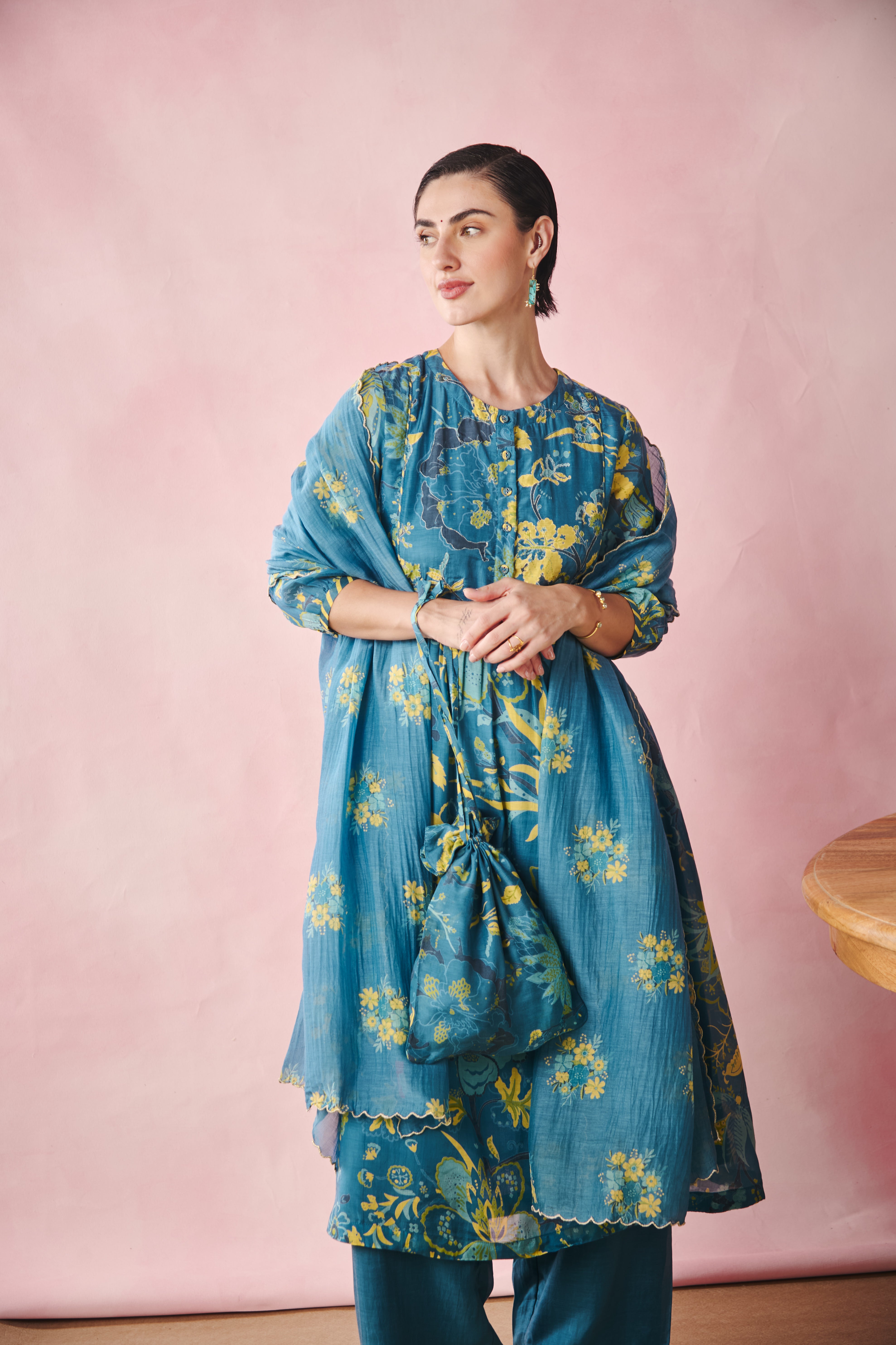 Kiara Kurta - Blue