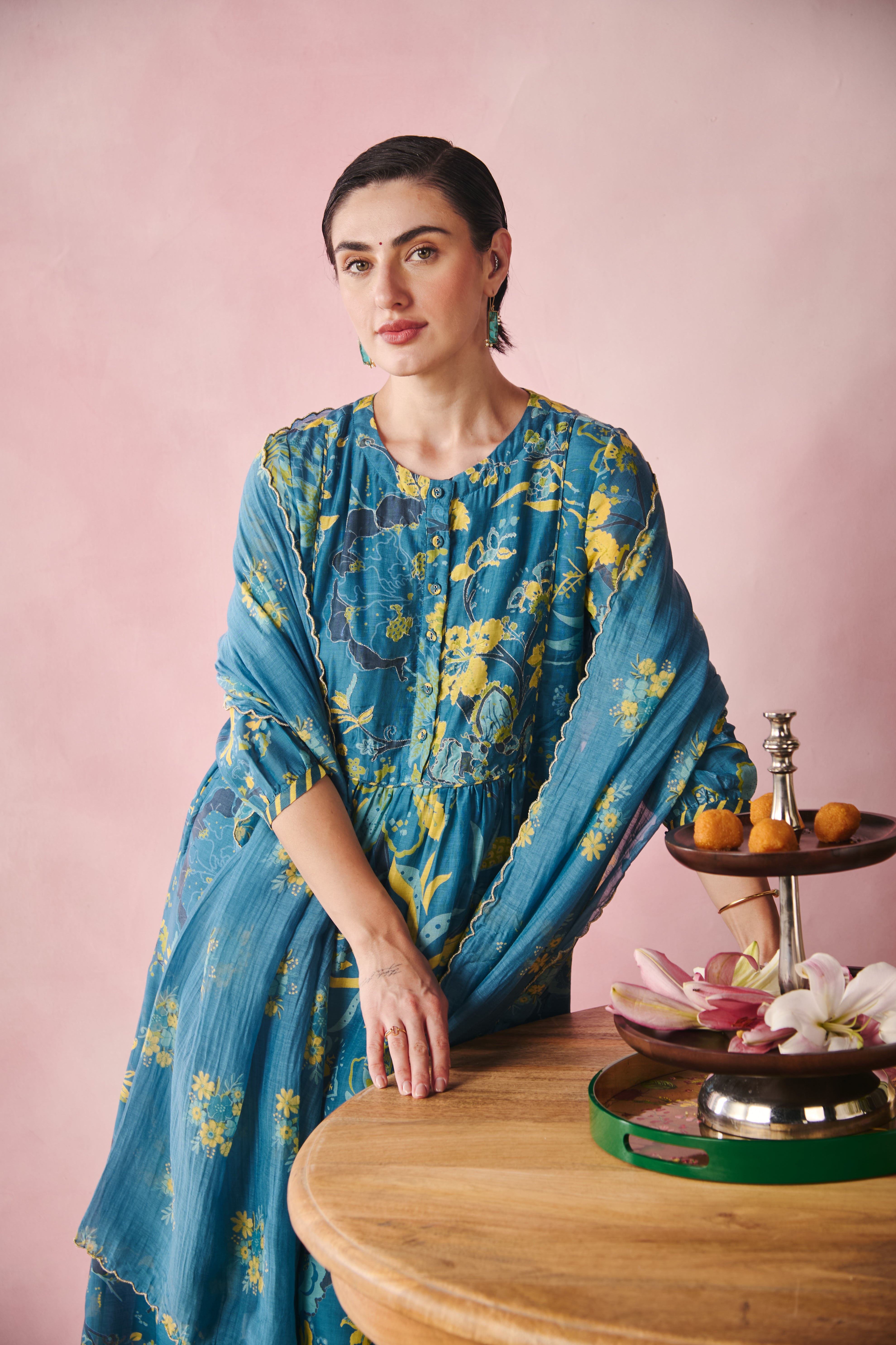 Kiara Kurta - Blue
