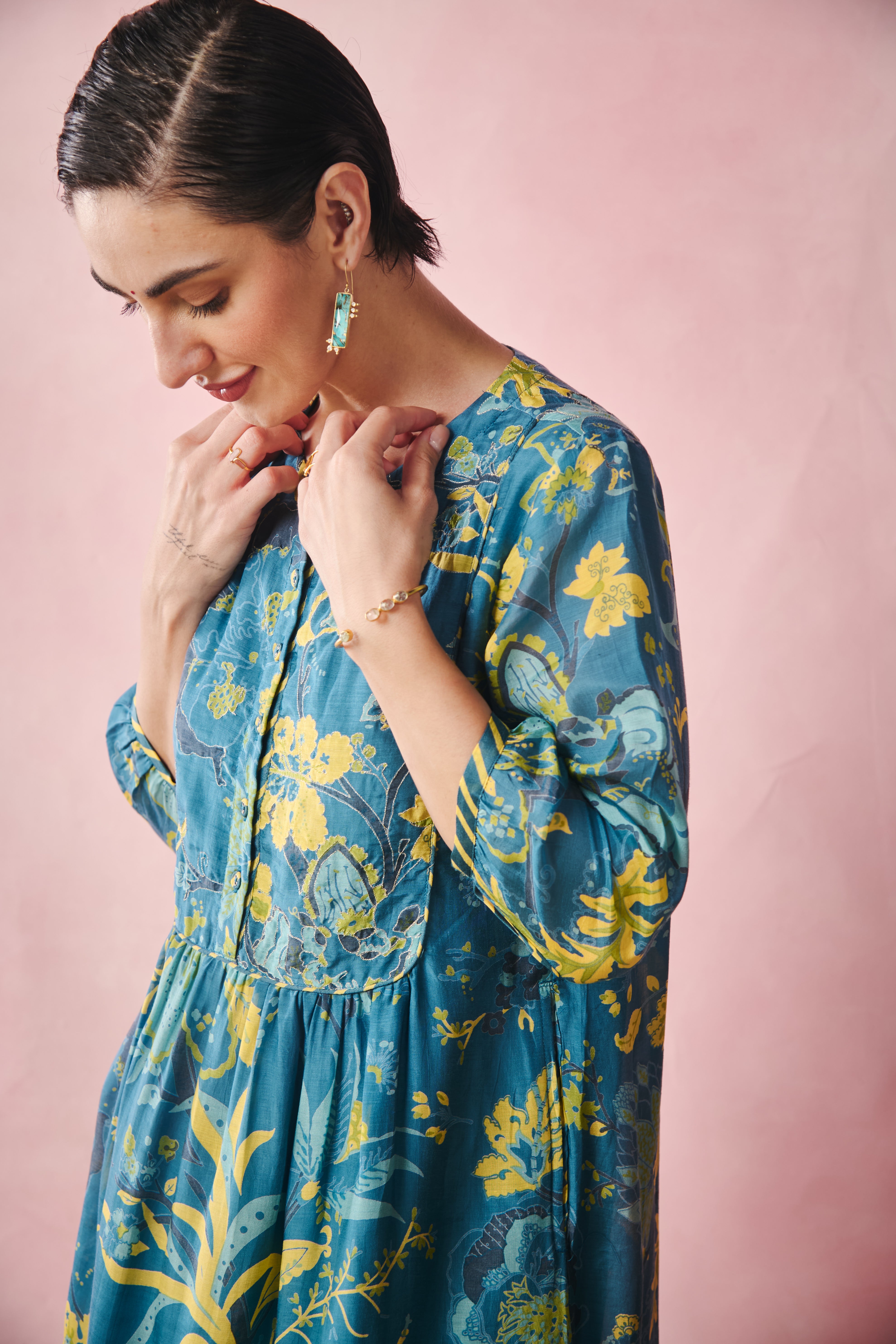 Kiara Kurta - Blue