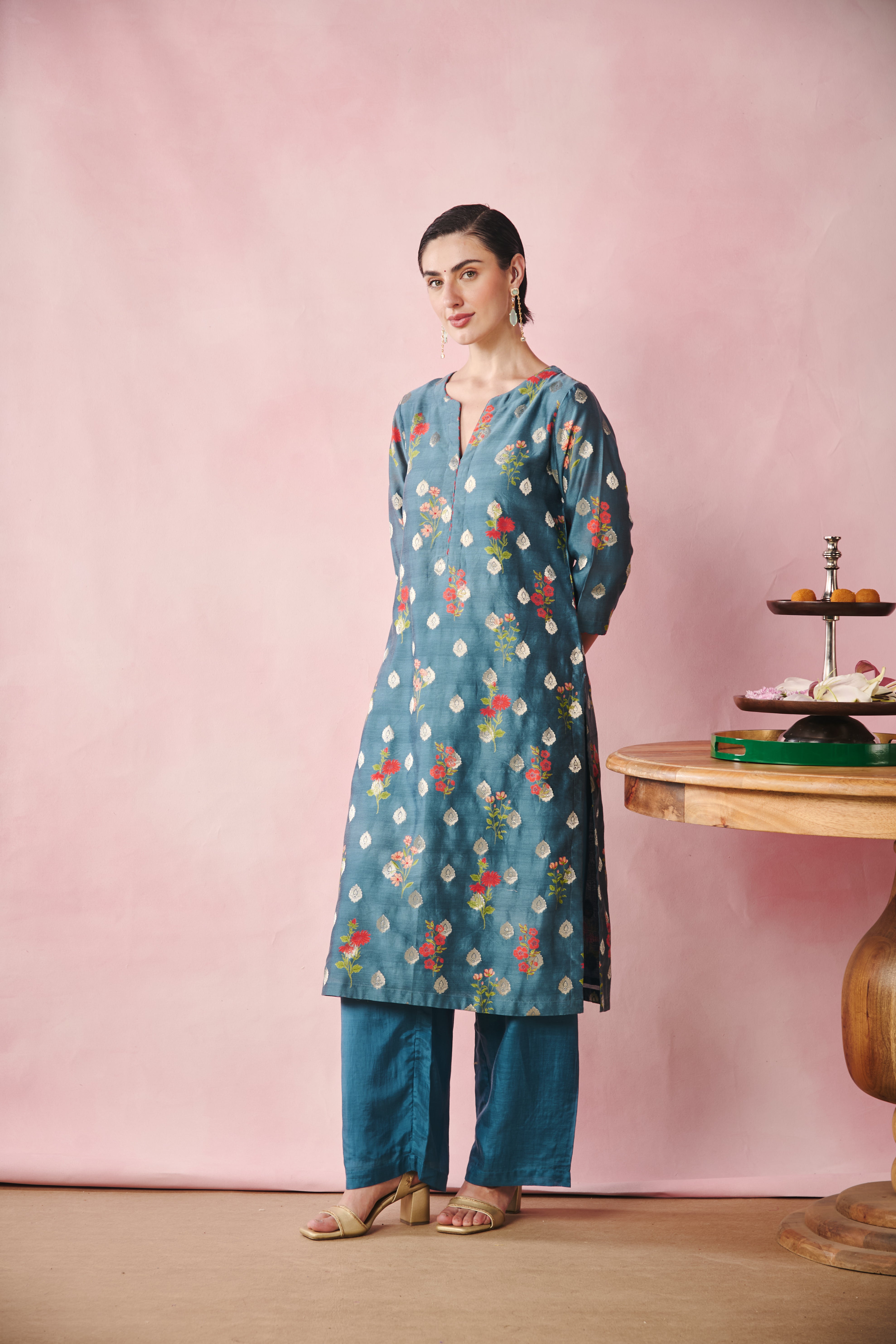 Noor Kurta - Blue