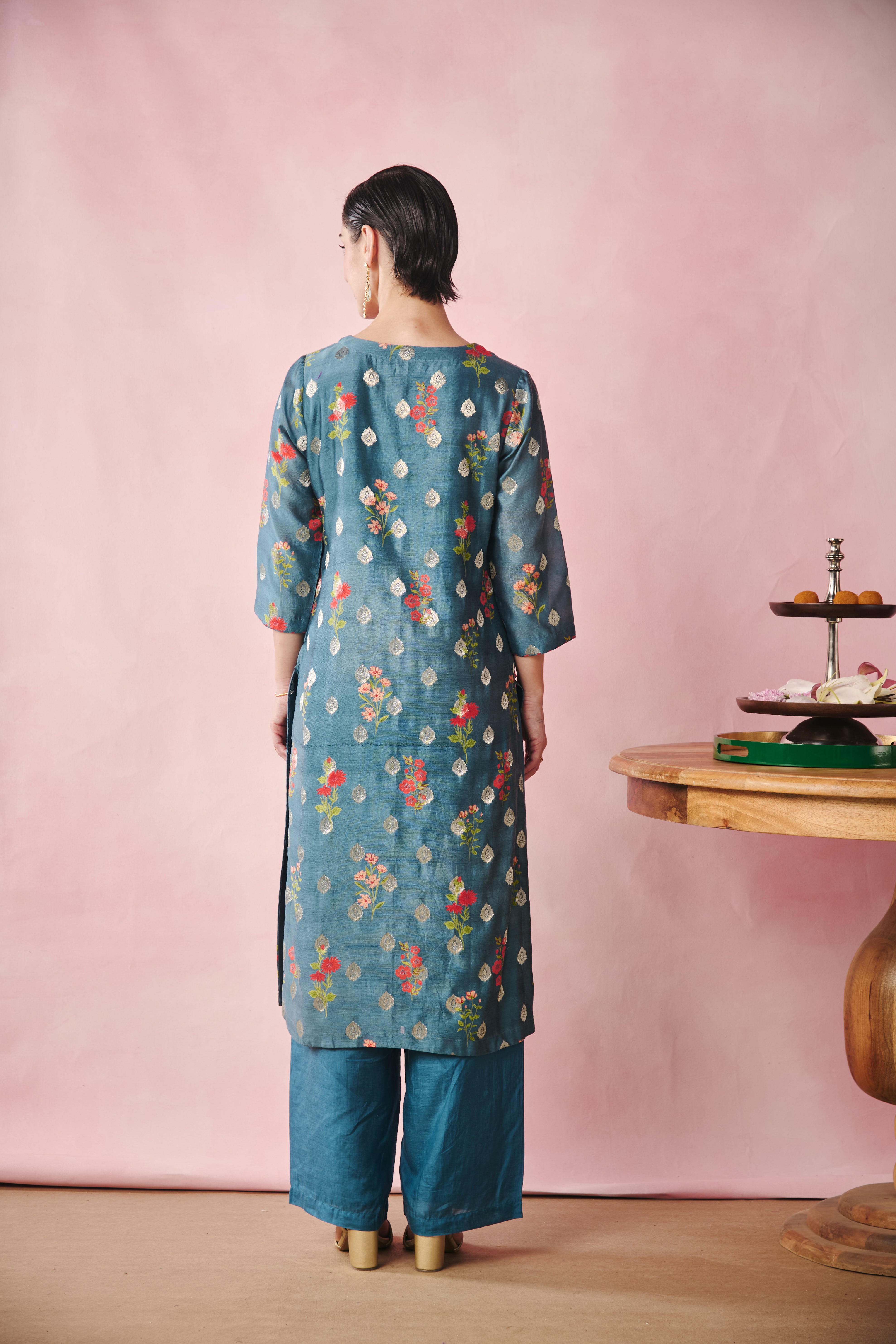 Noor Kurta - Blue