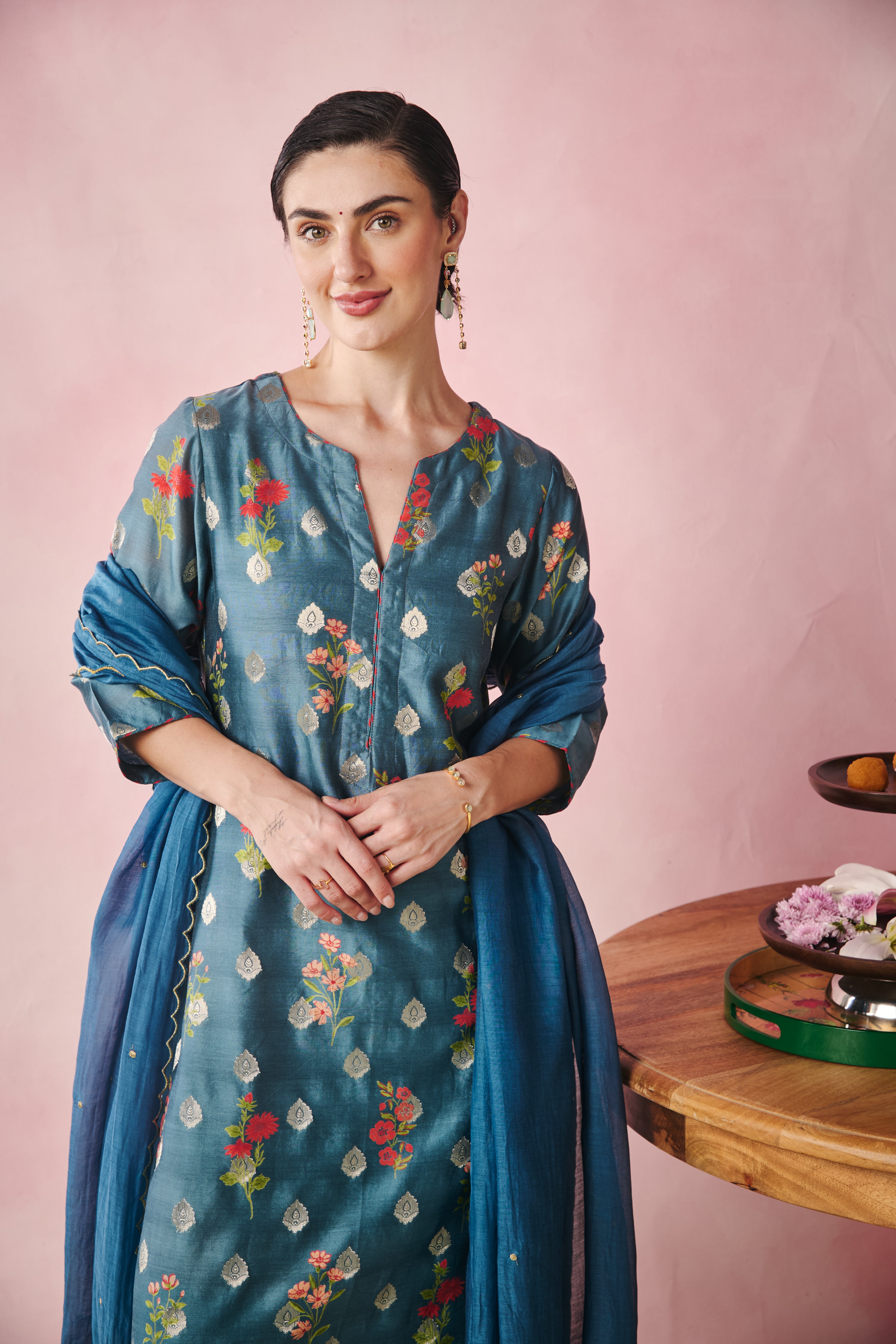 Noor Kurta - Blue