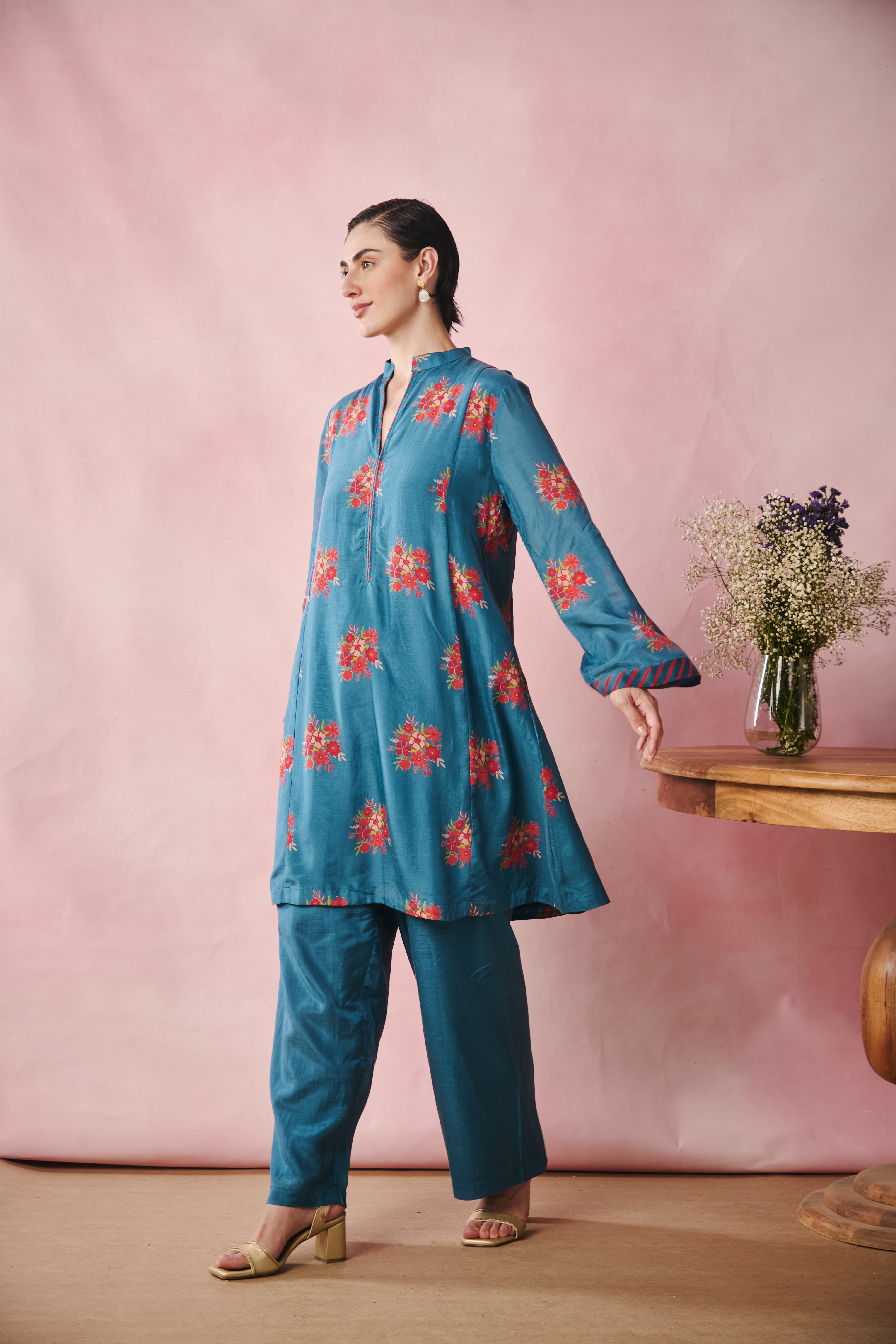 Midi Tunic - Blue