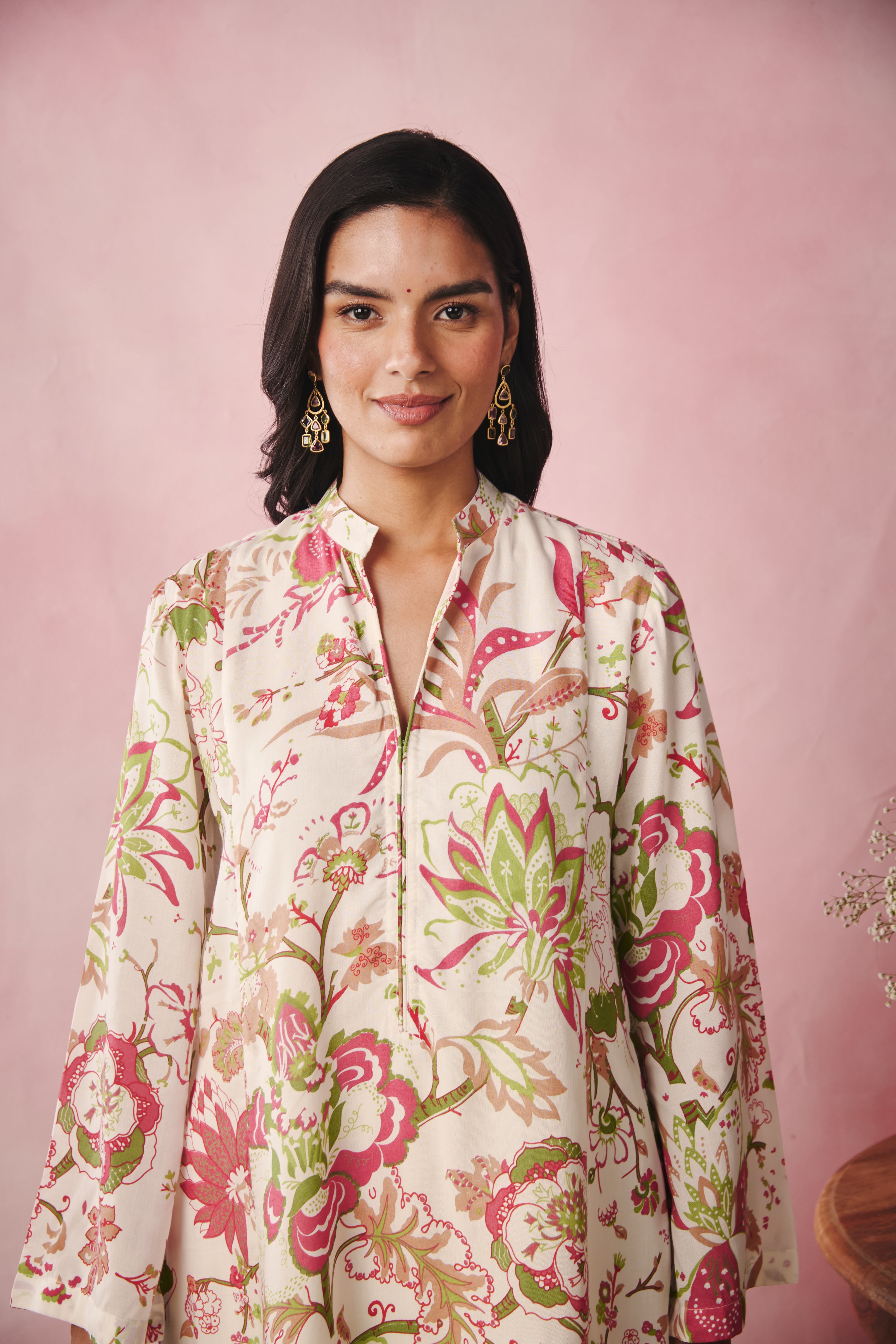 Midi Tunic - Creme