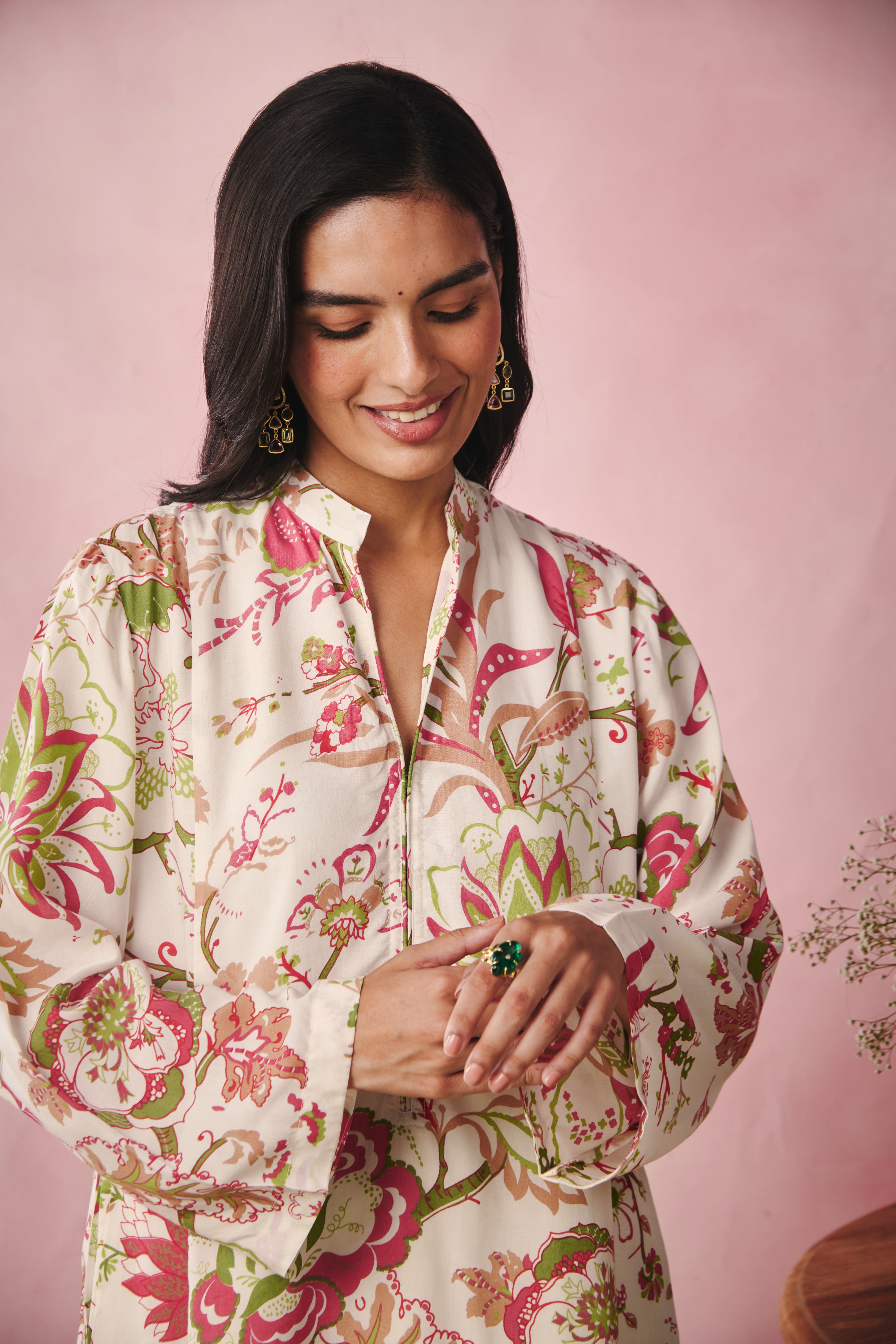 Midi Tunic - Creme