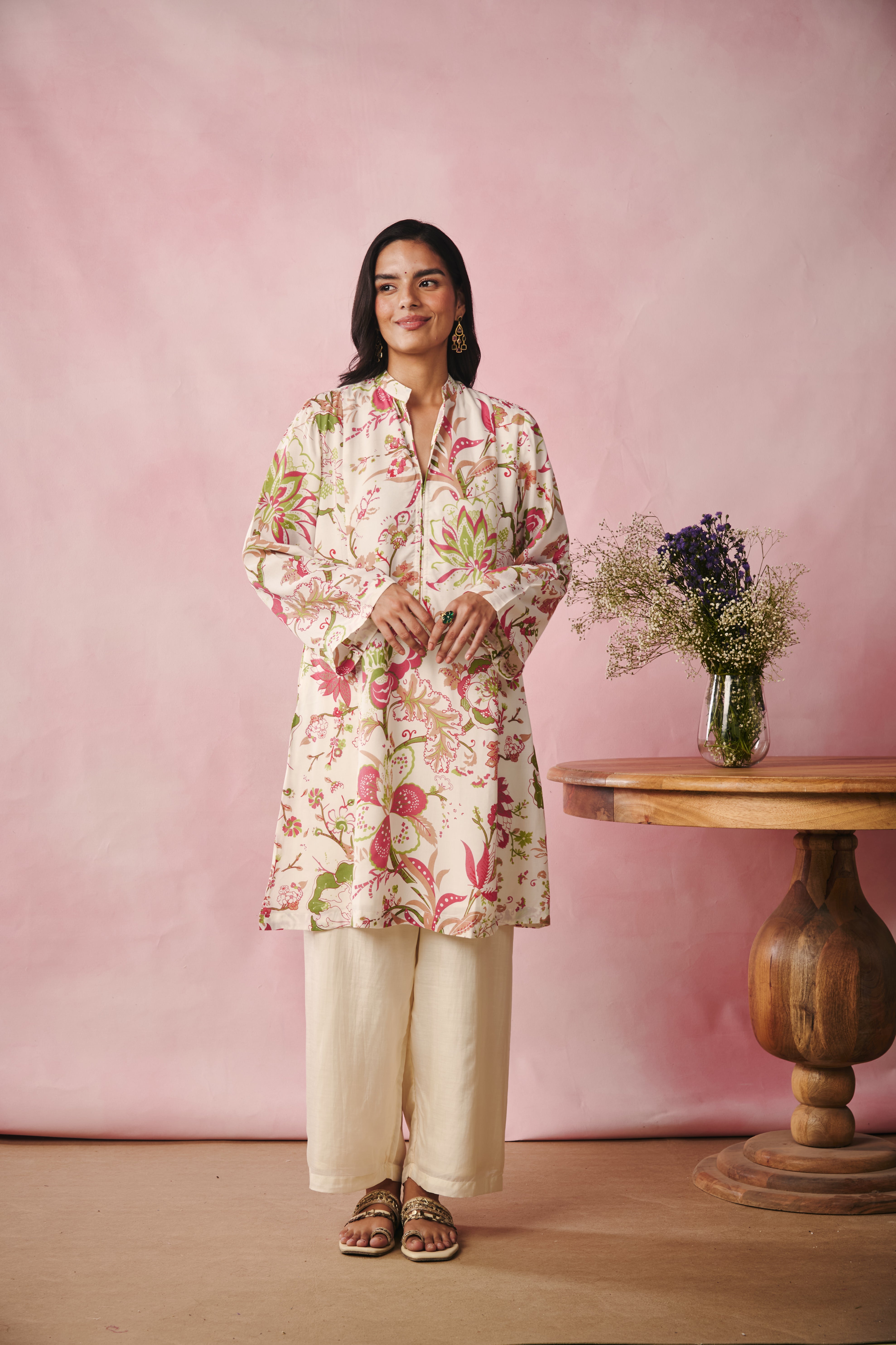 Midi Tunic - Creme