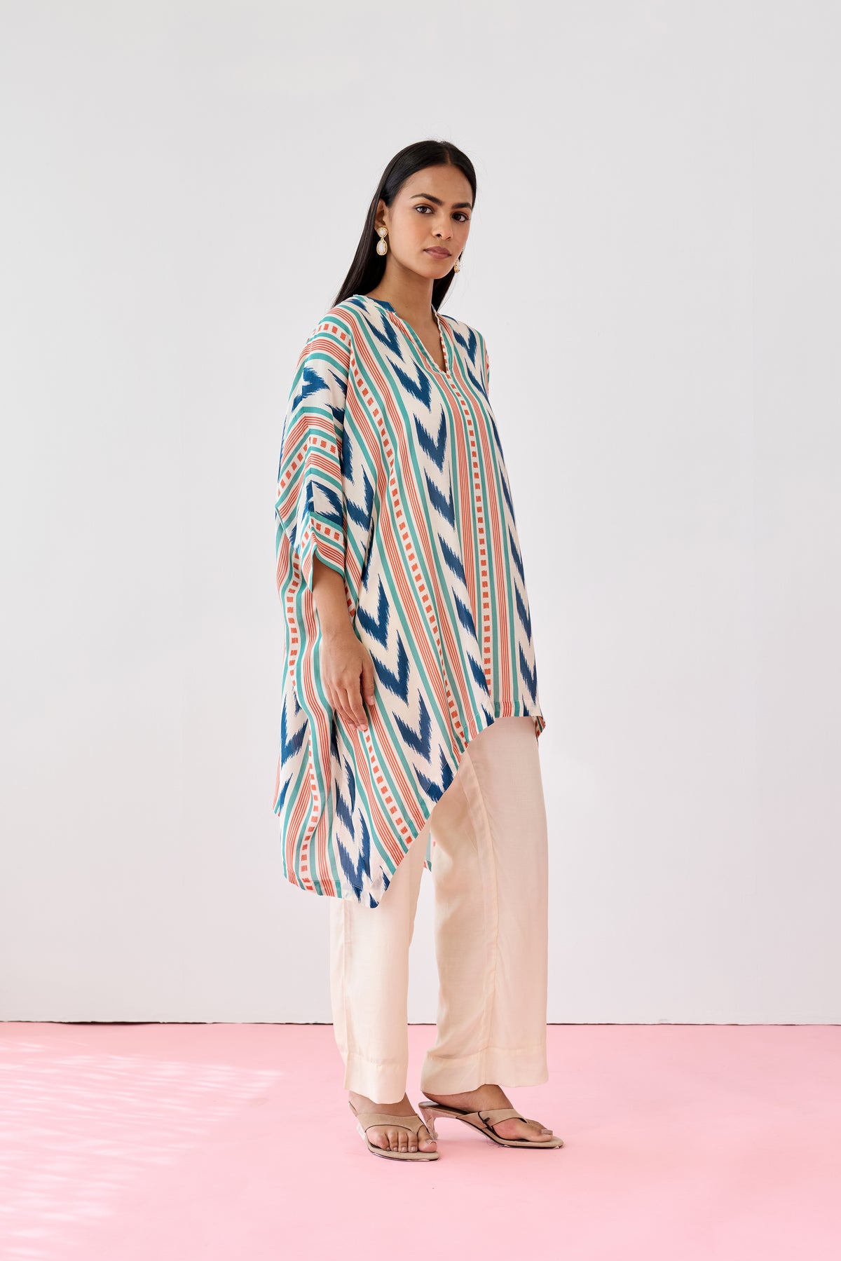 Saba Viscose Kaftan-Angora