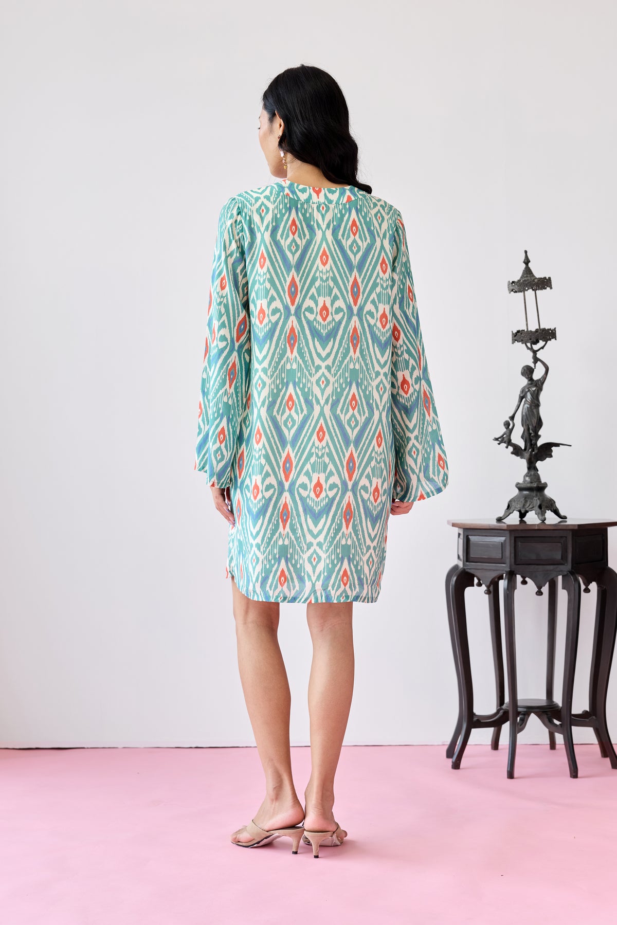 Classic Midi Dress - Sea Green