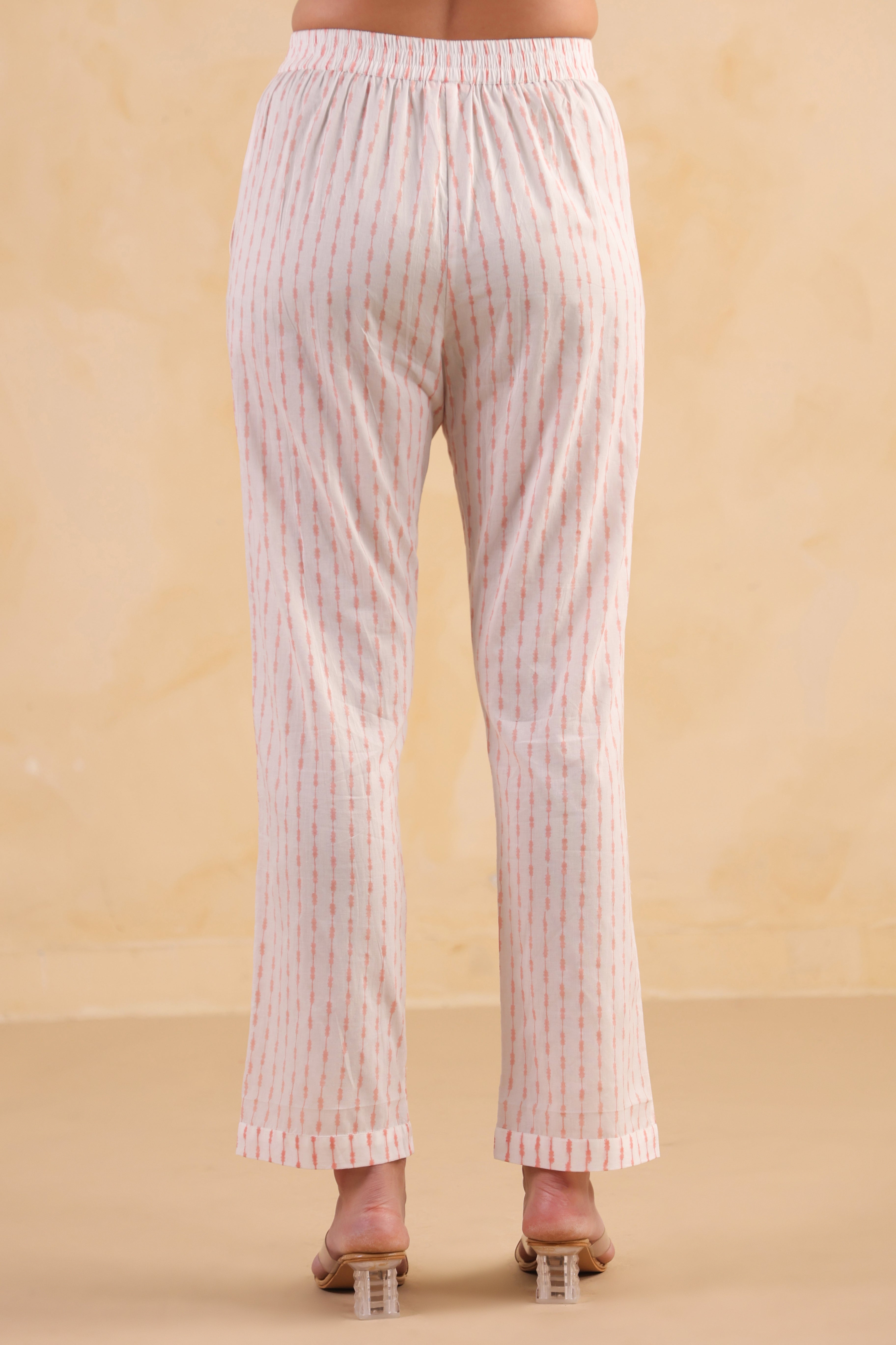 Prithvi Pant – White/Peach