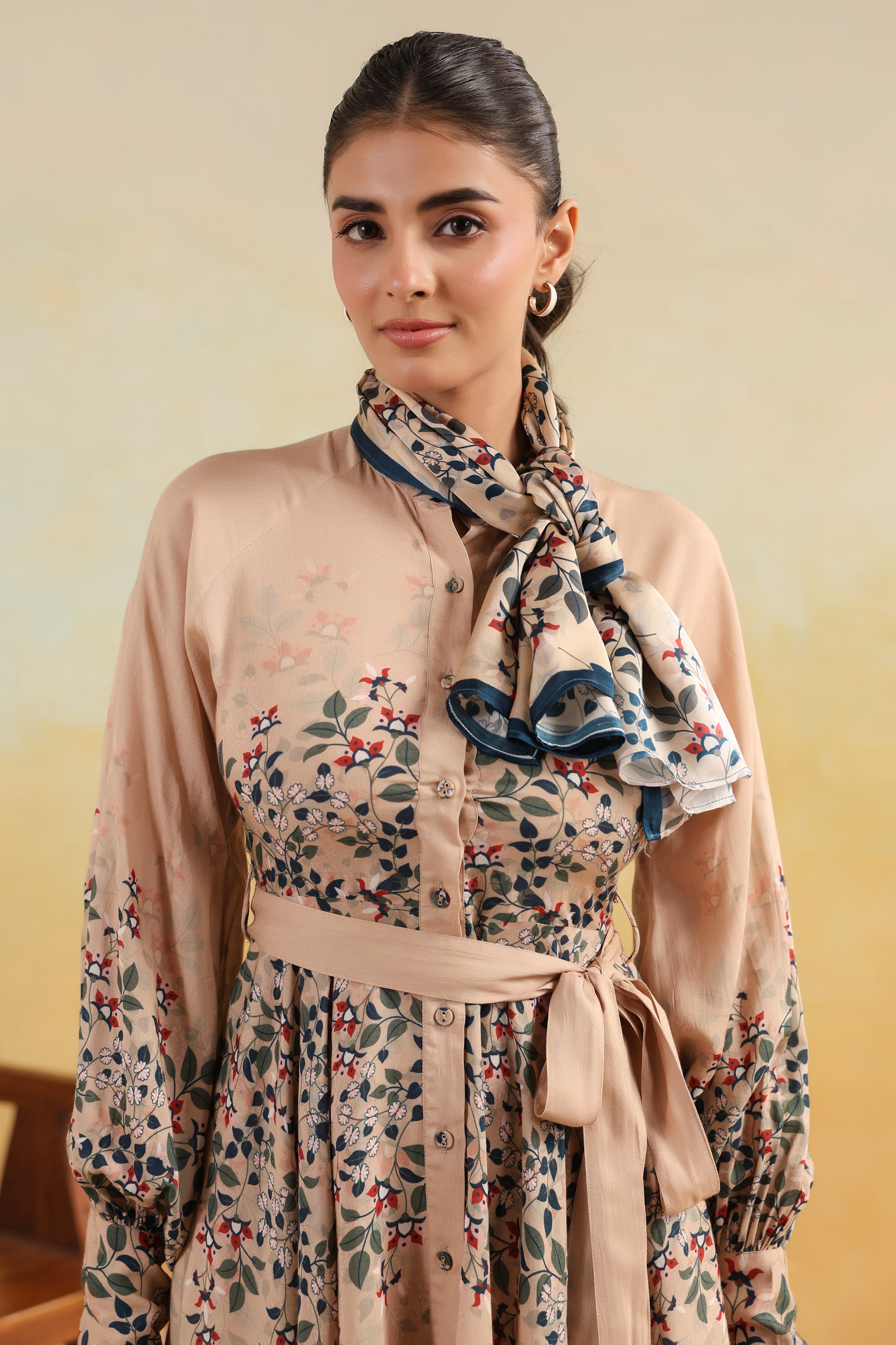 Raglan Sleeve Mini Dress – Summer Sand